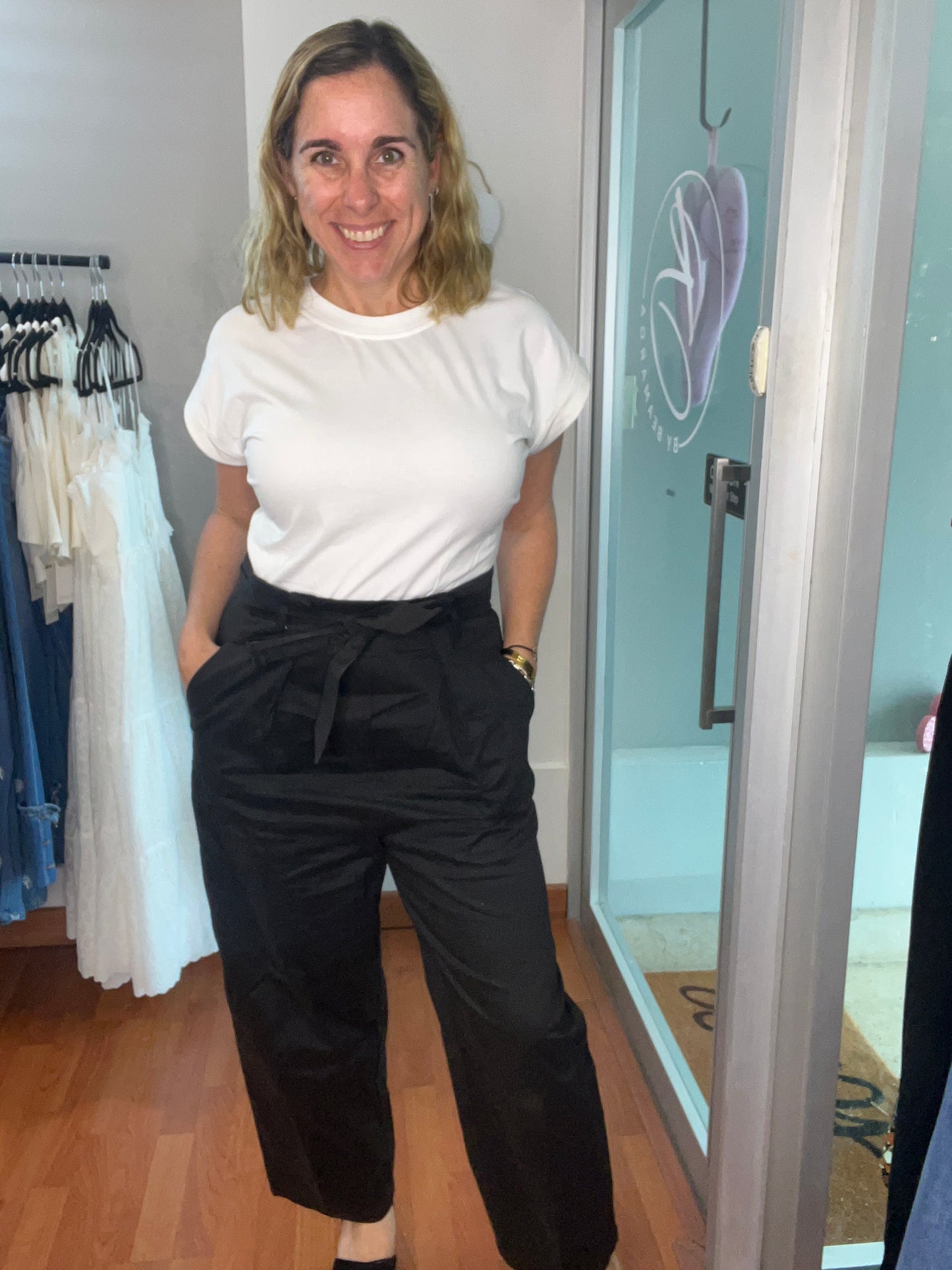 Black and White Jumpsuit