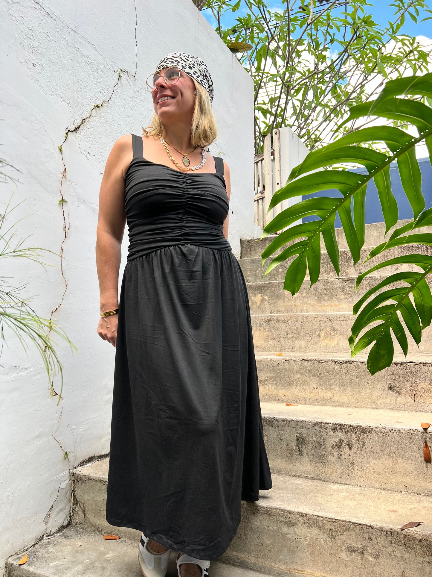 Doria black dress