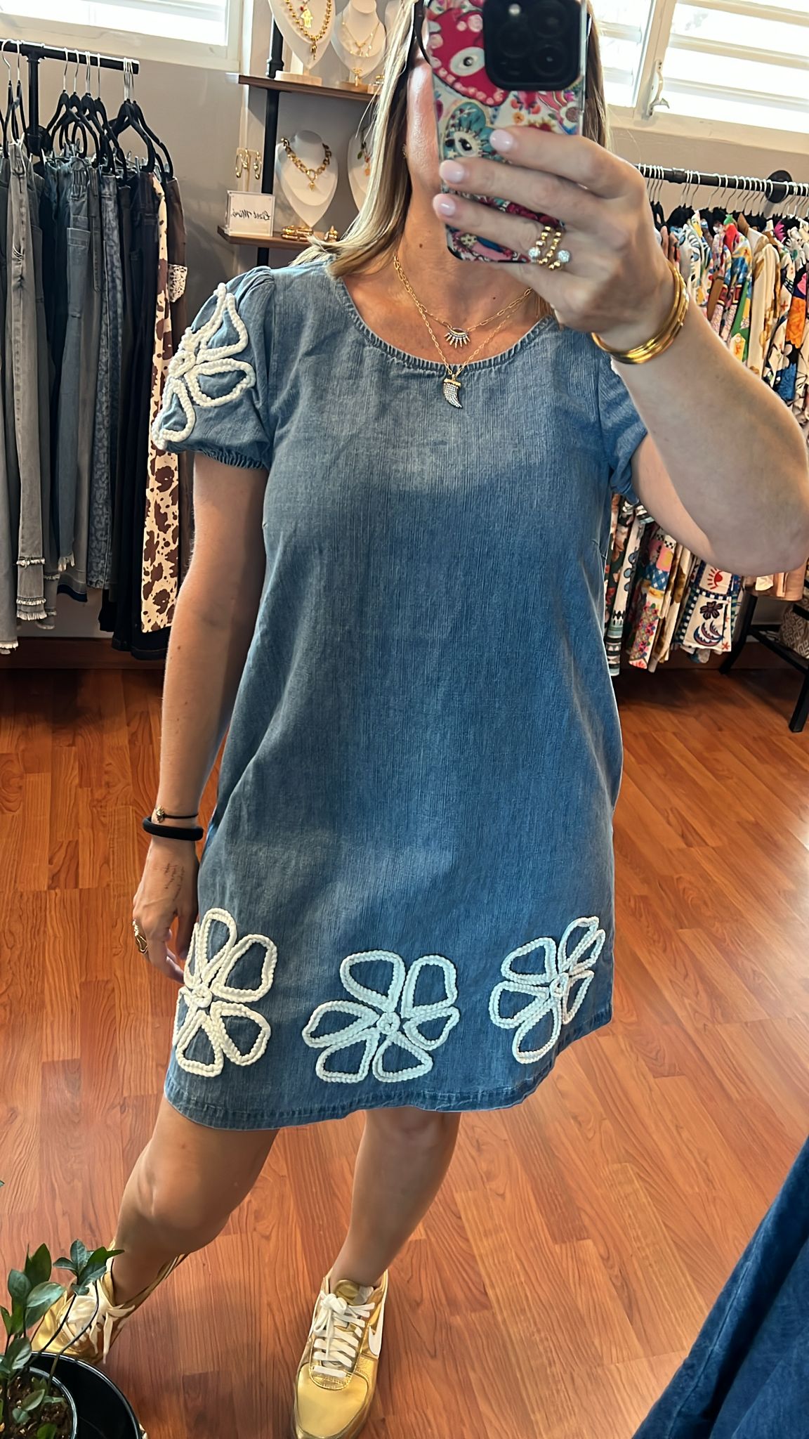 Gabriela Denim Dress