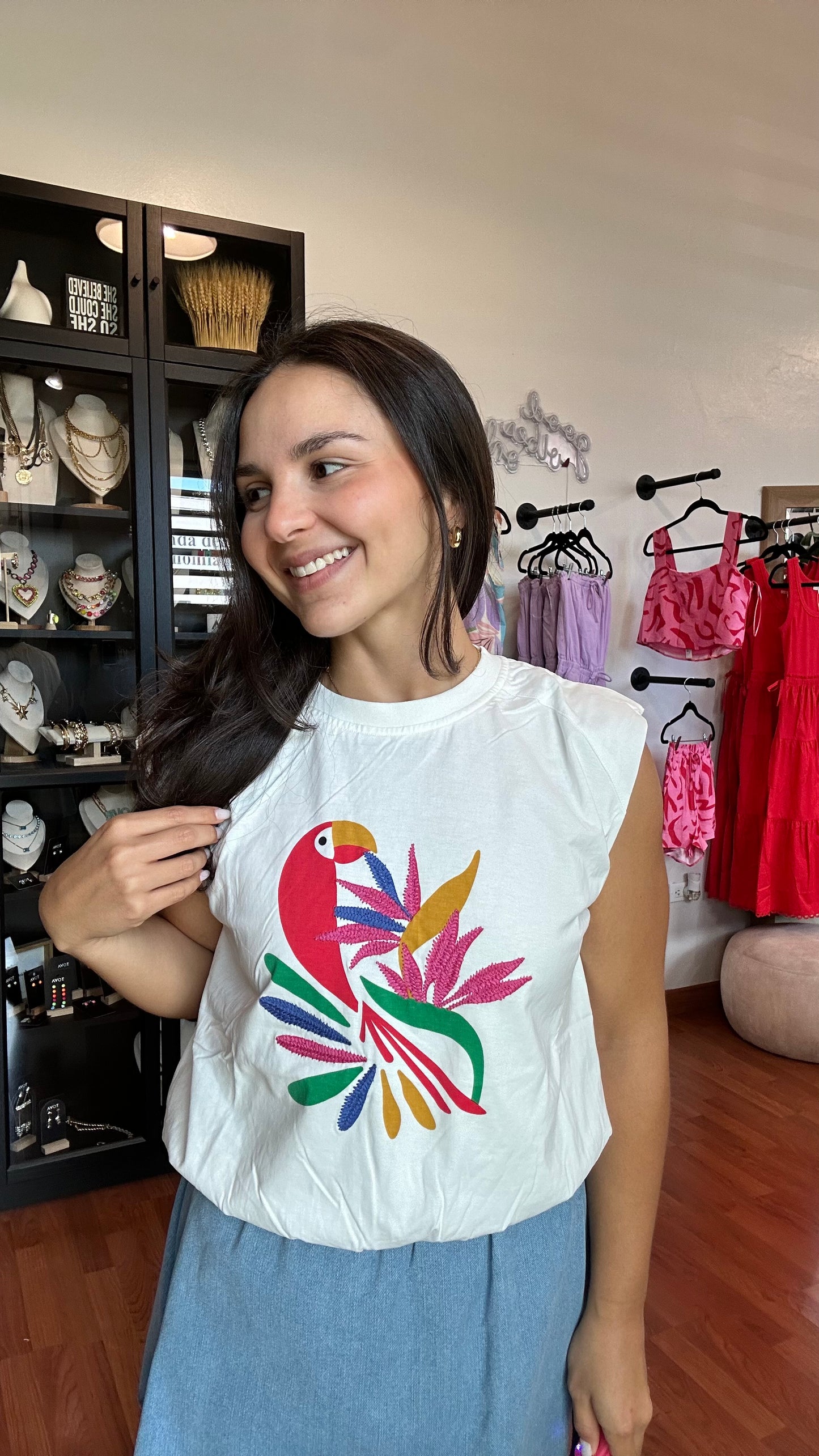 Abstract Bird Top