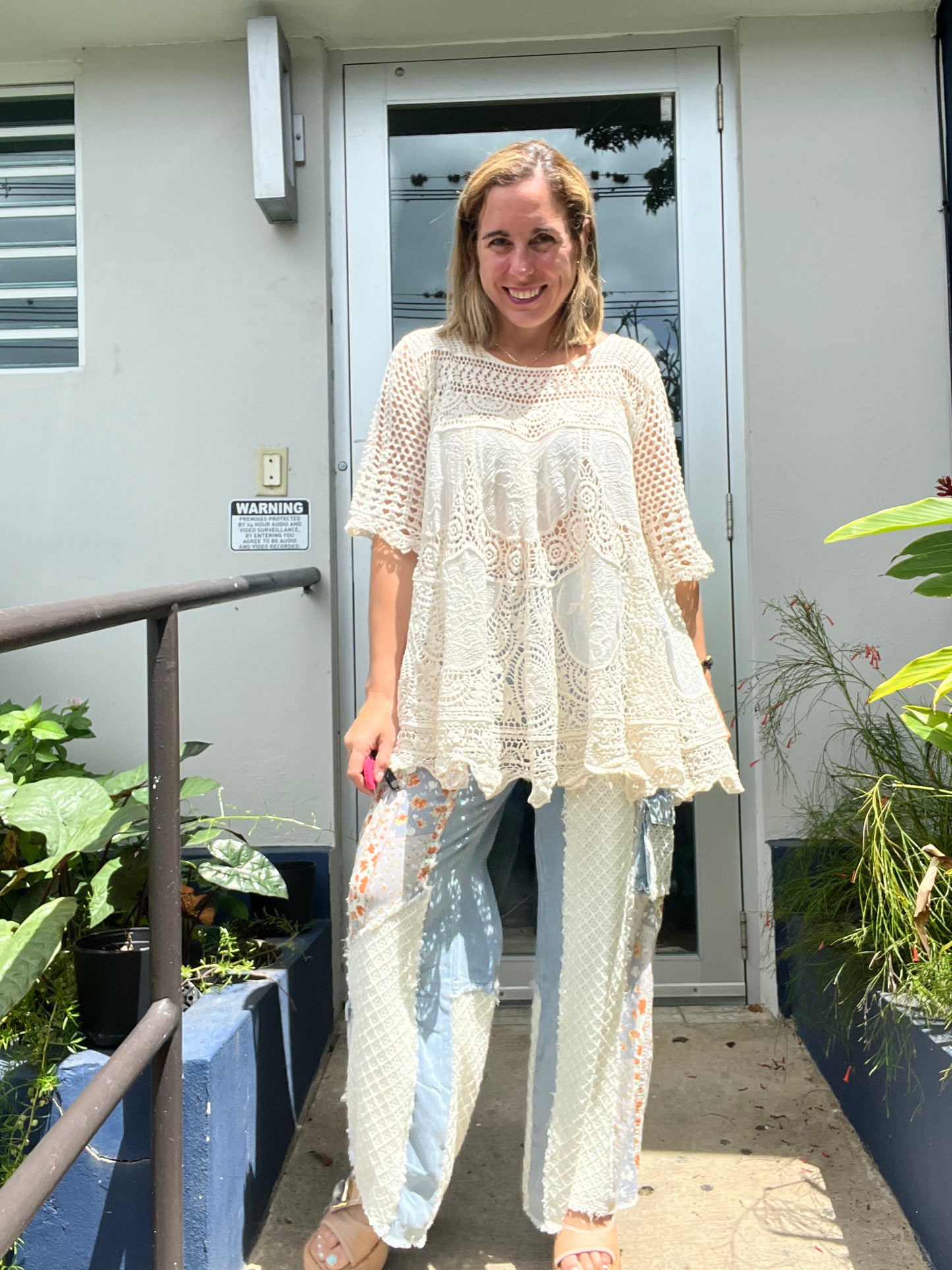 Gladys Crochet Top