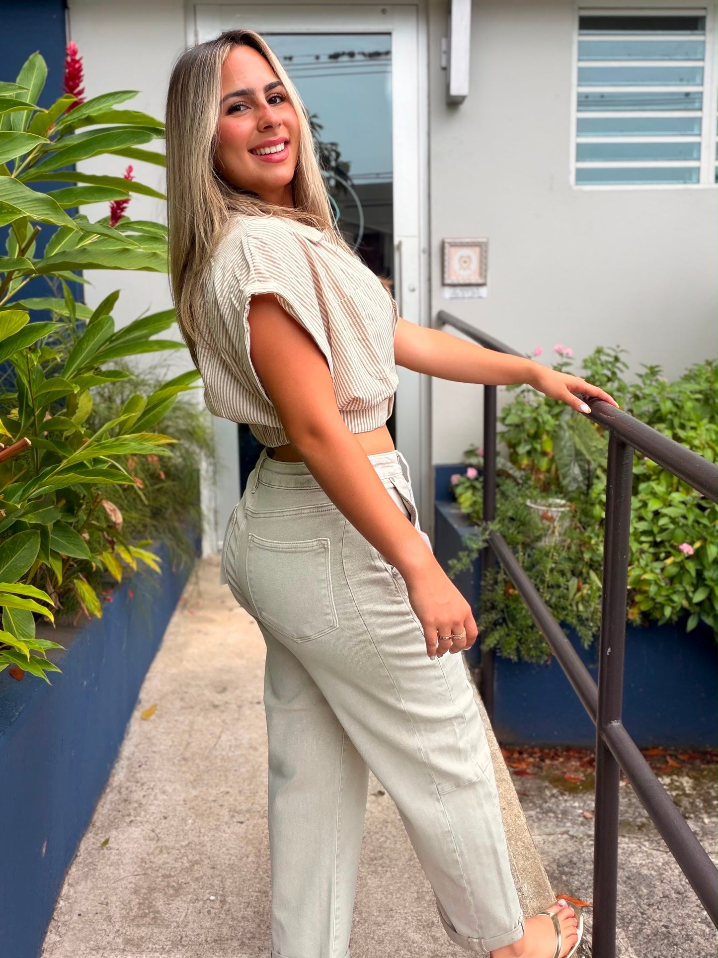 Almond Barrel Jeans