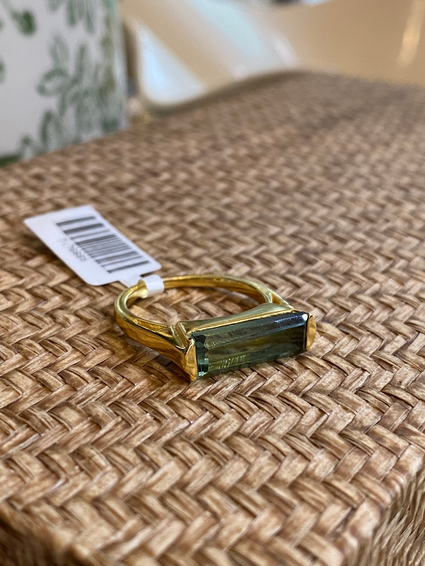 Indigo- Turmalina Ring