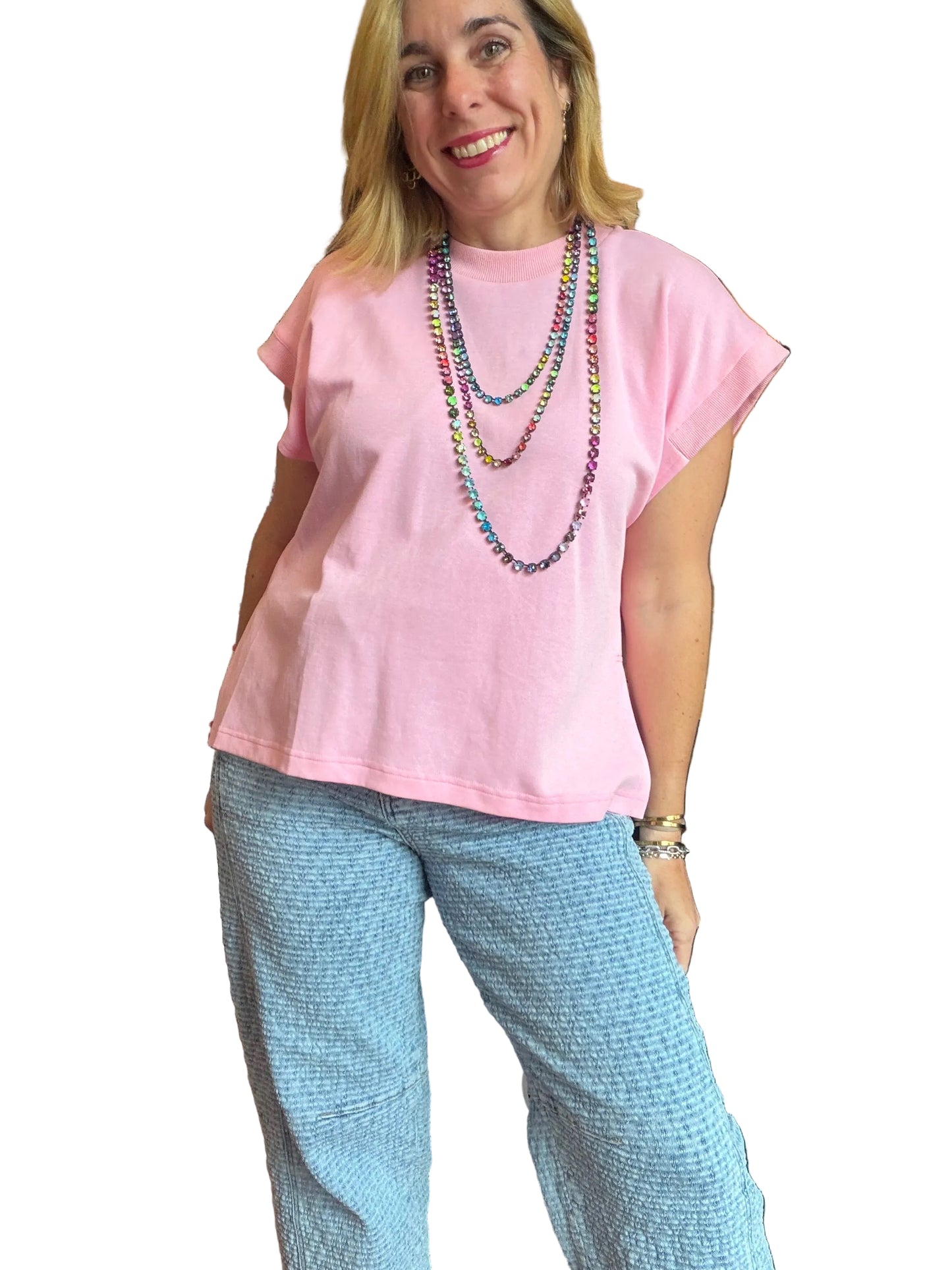 Baby Pink Top