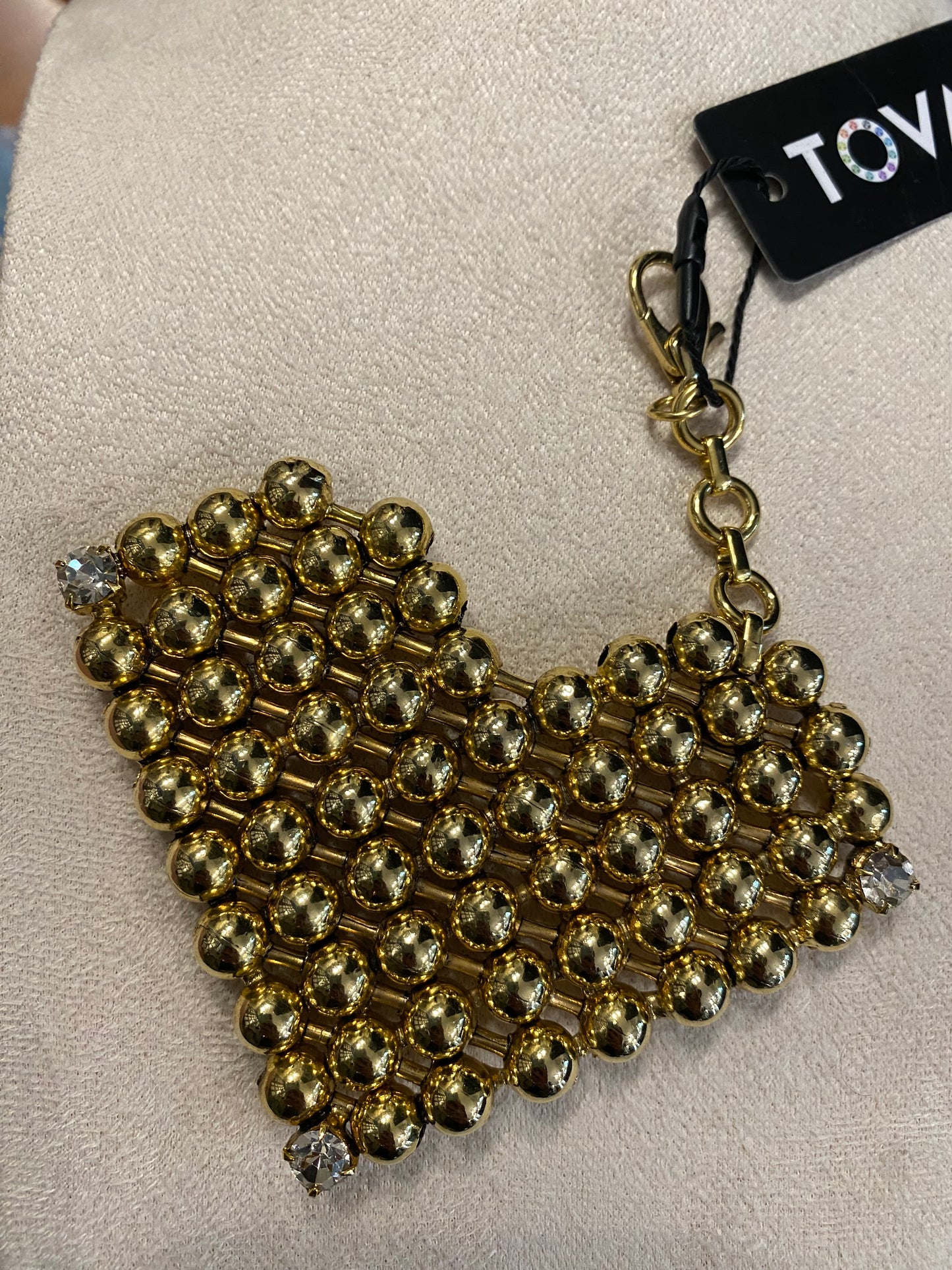 Tova Heart Bag Tag
