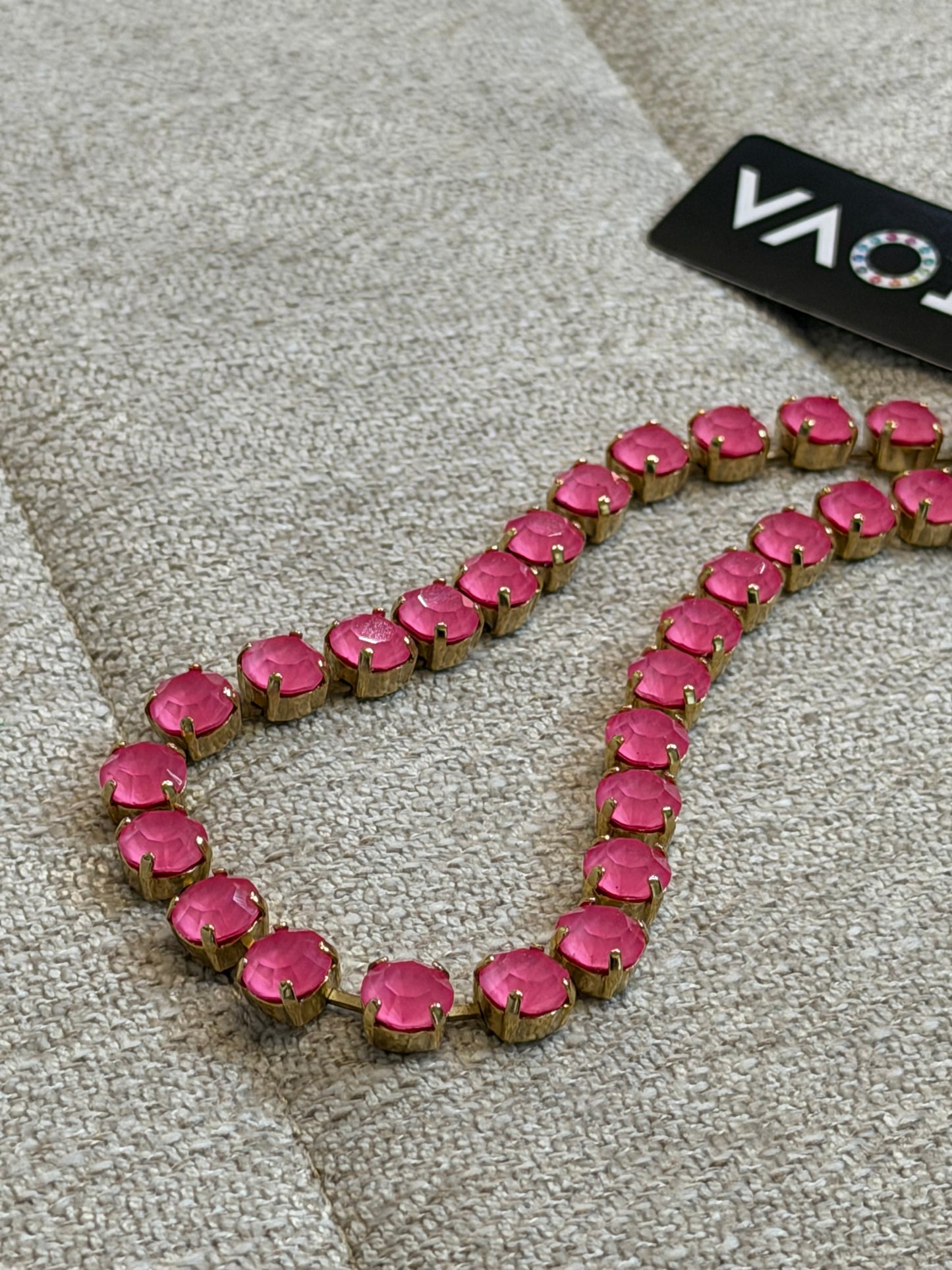 TOVA Oakland Necklace in Ultra Orchid
