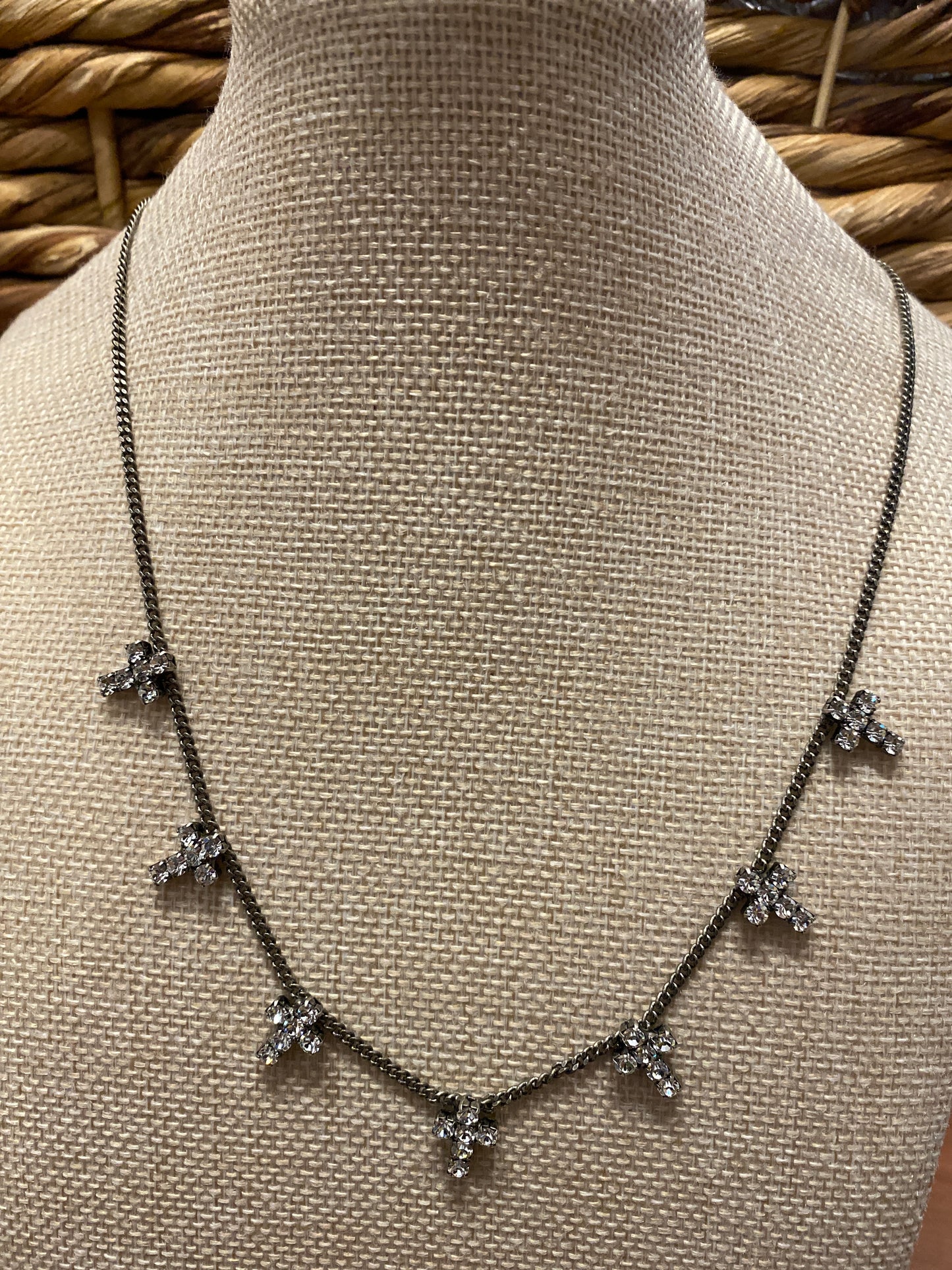 TOVA Multi Cross Necklace