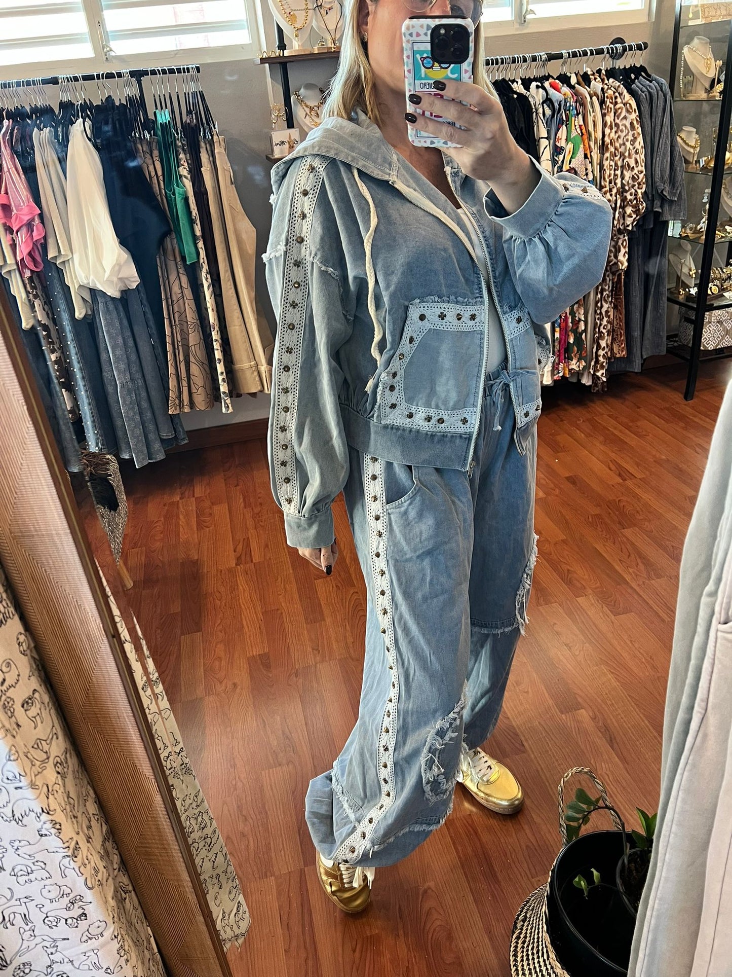 Blue Muse Jogger