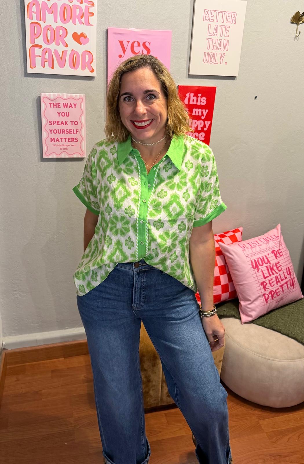 Green Apple Top