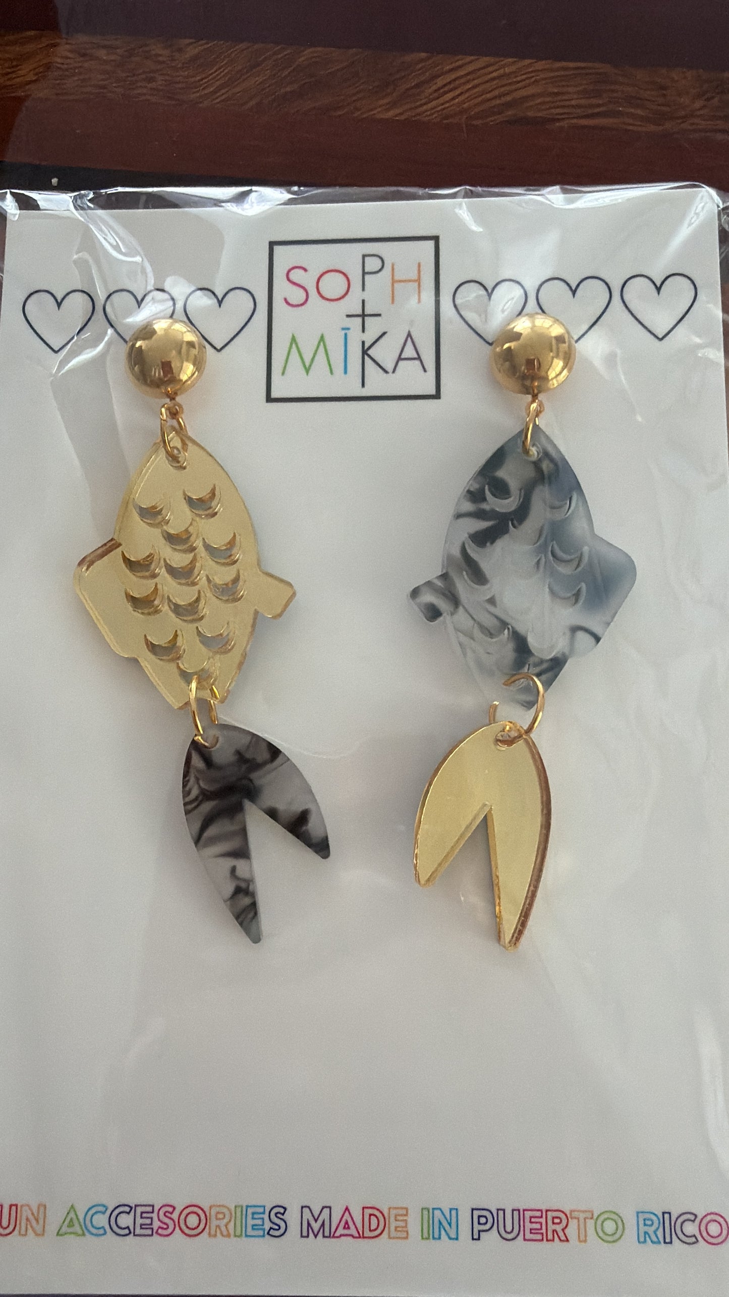 Fish earings
