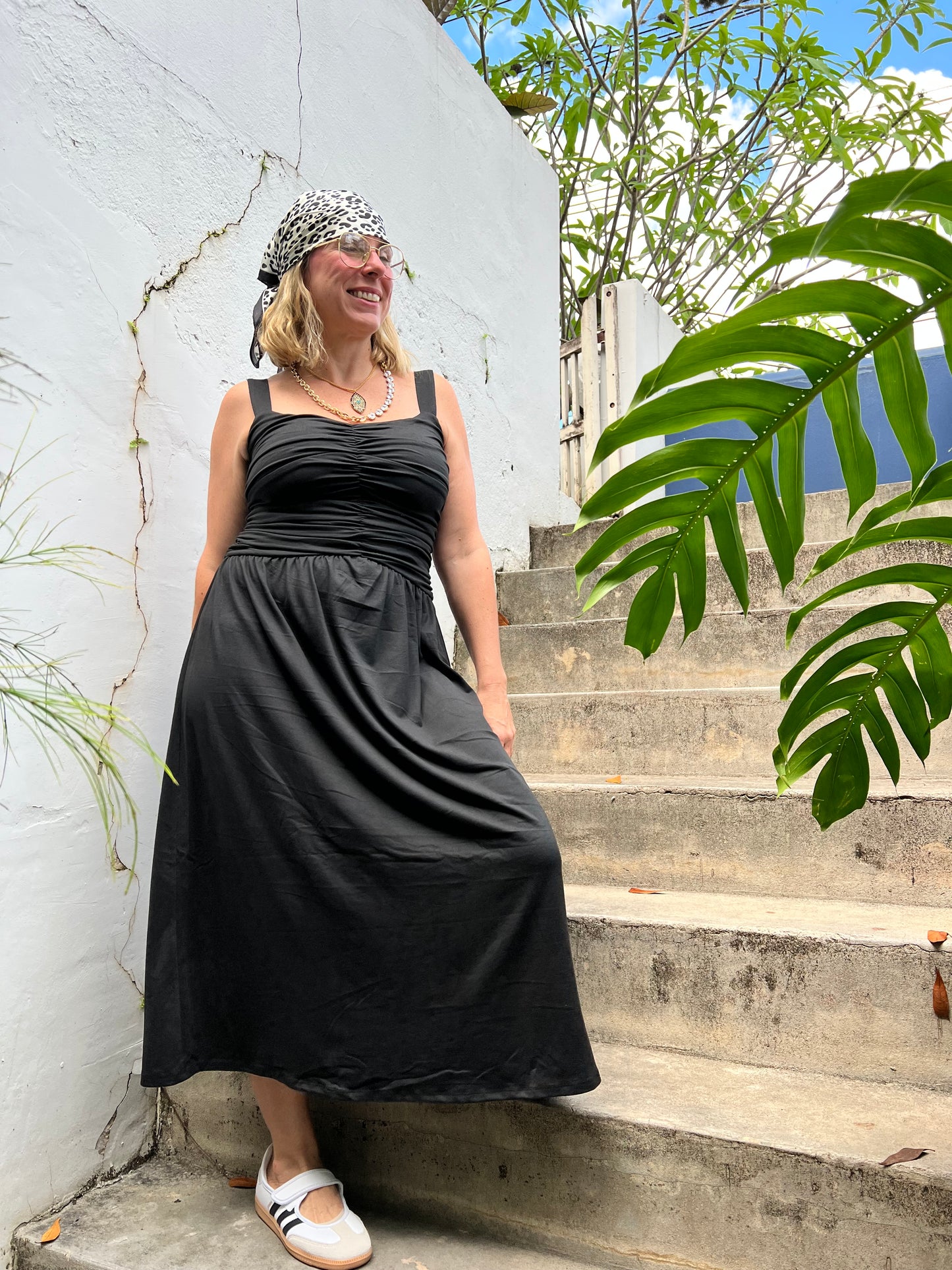 Doria black dress