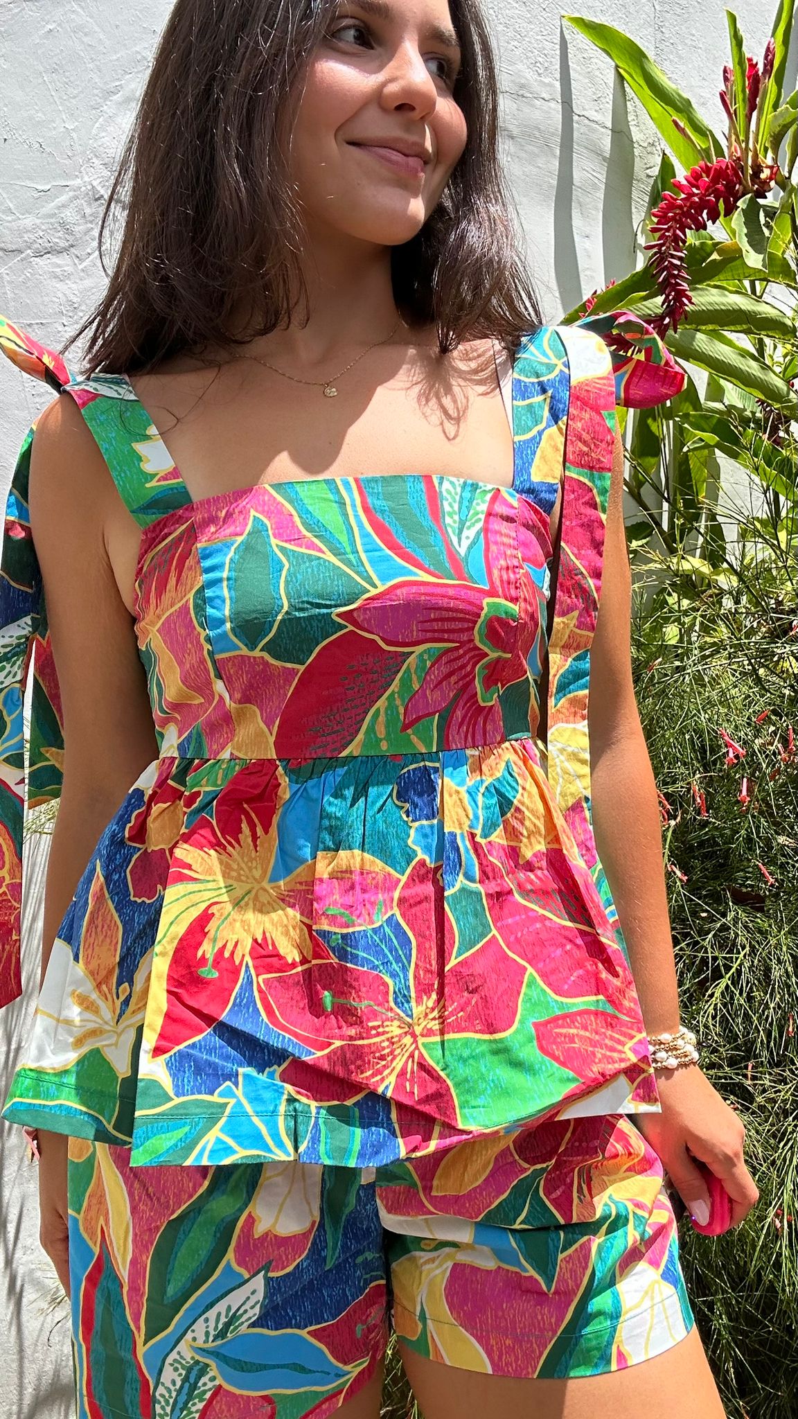 Floral Vivid Top