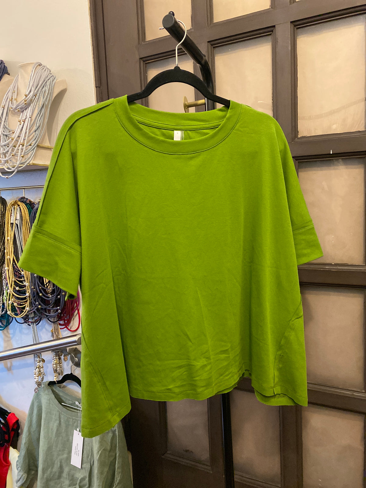 Oversized Round Neck Shirt