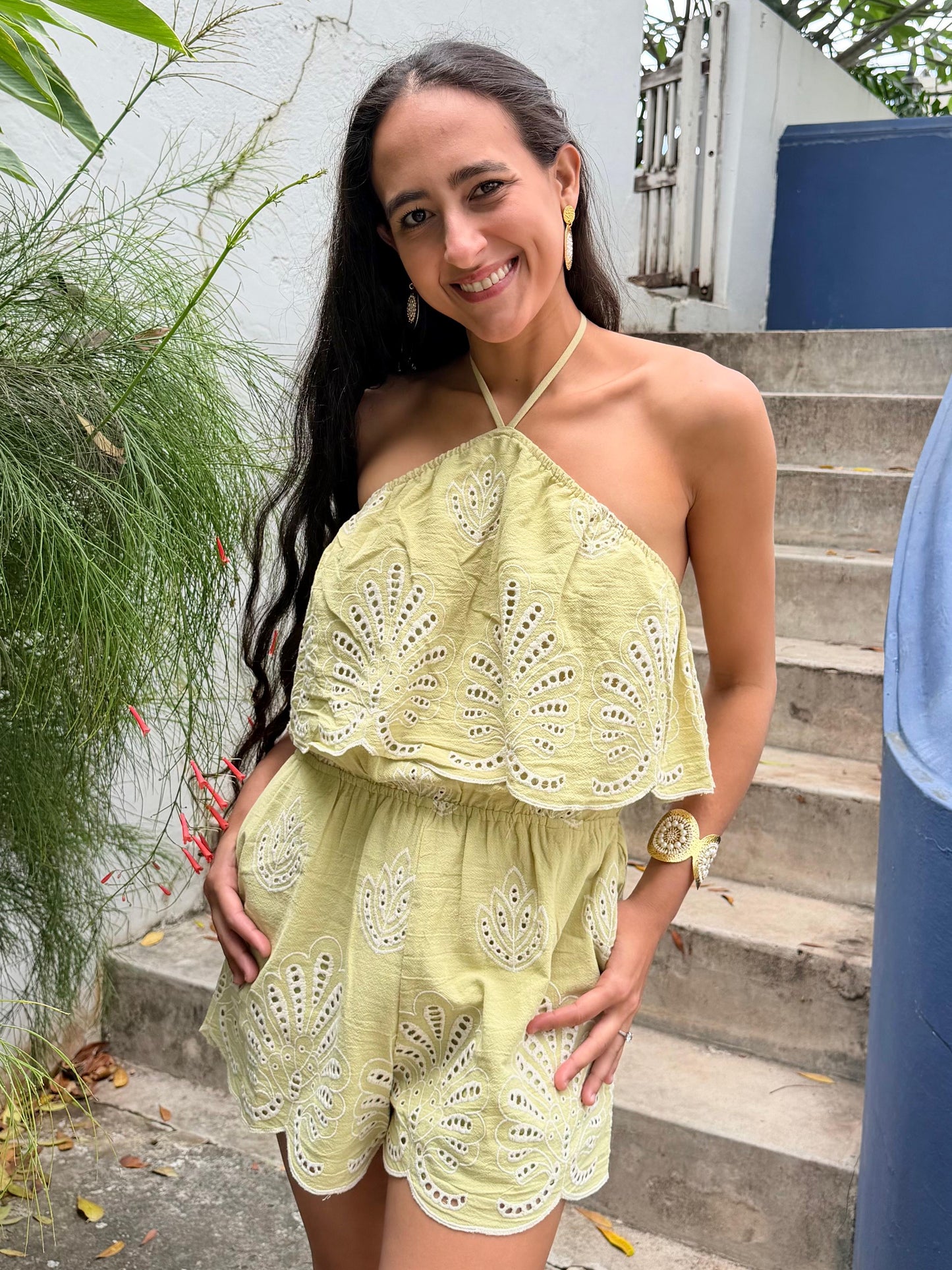 Pistachio Romper