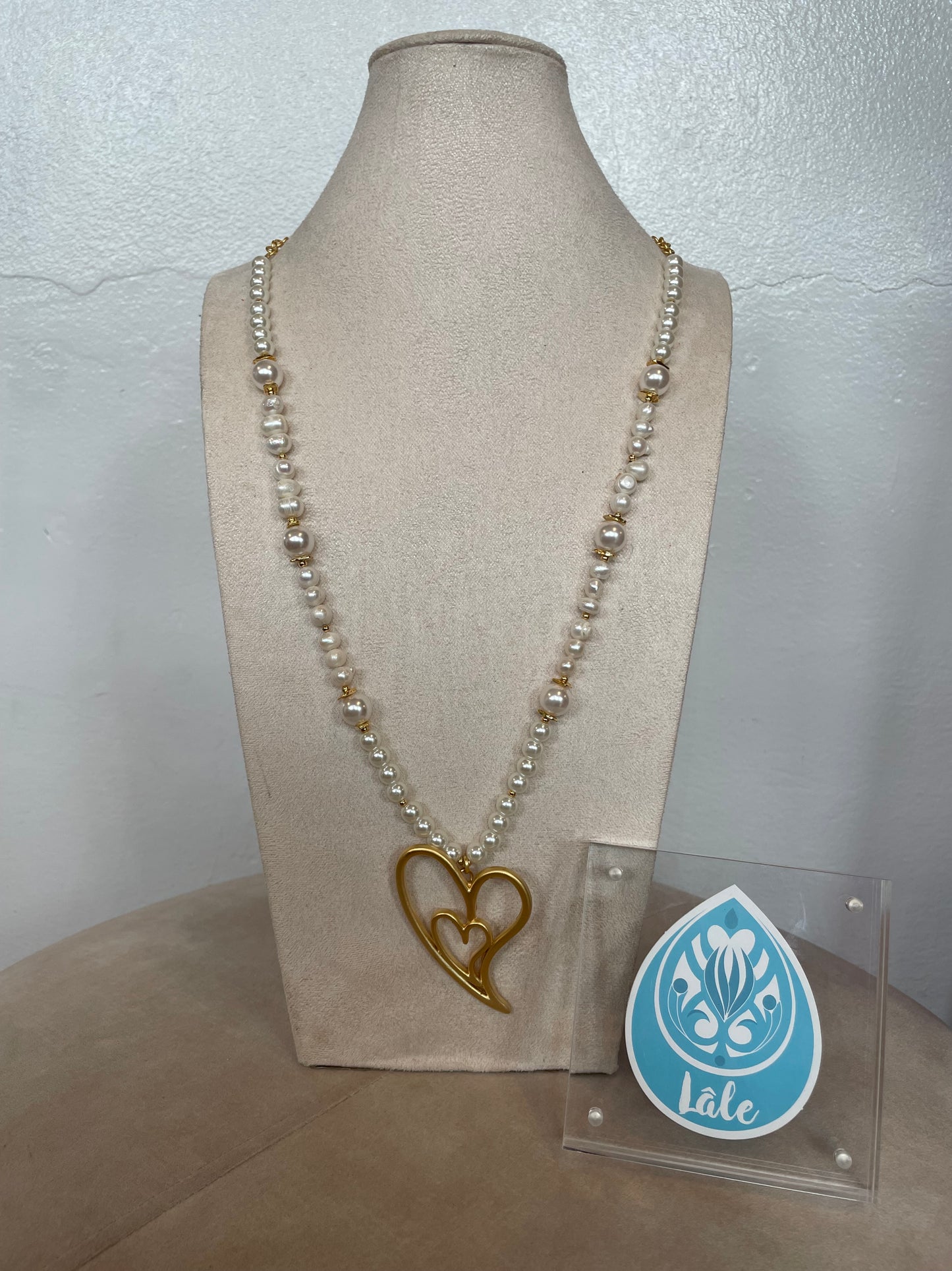 Heart Pearls Necklace