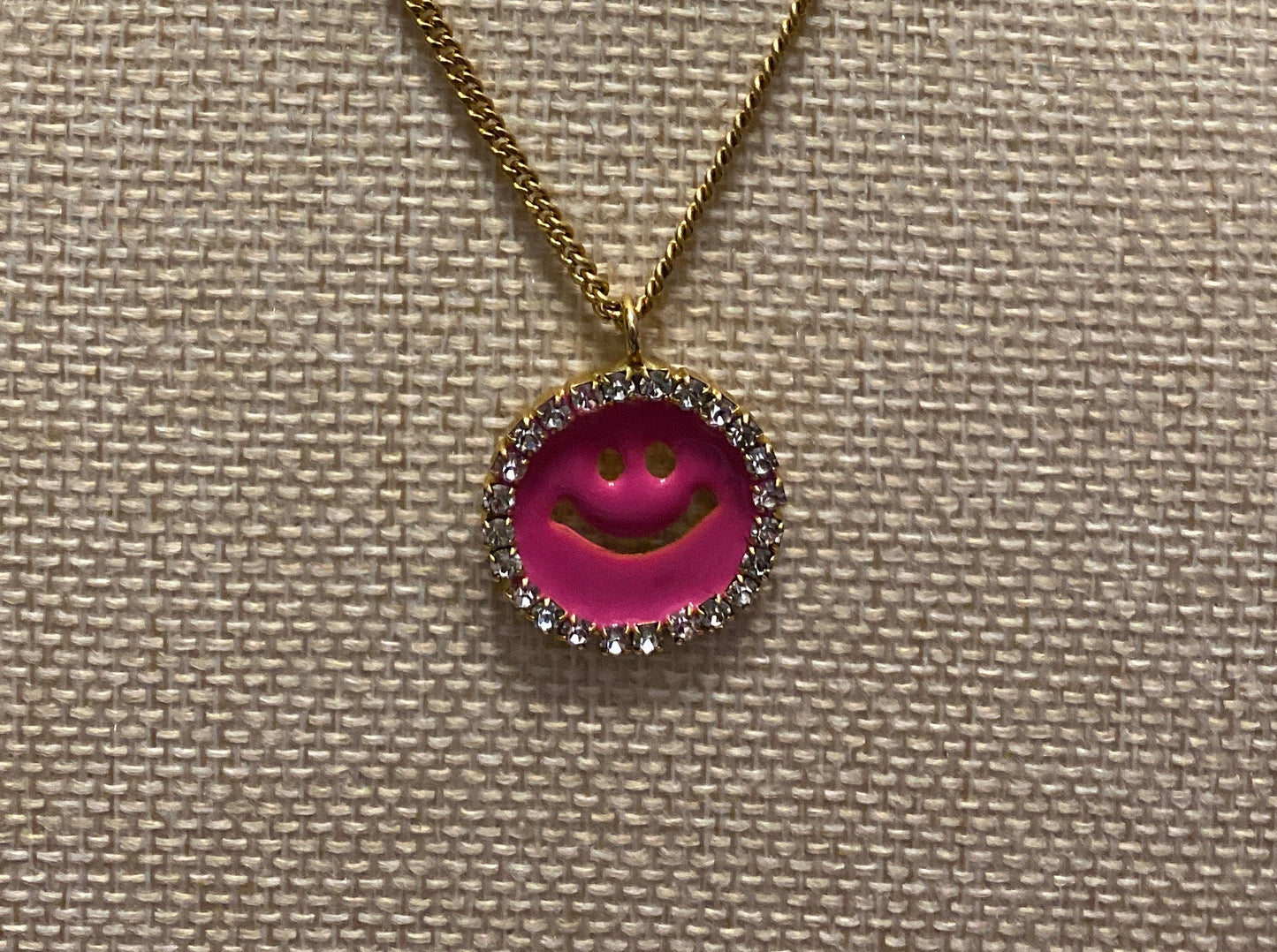 TOVA Mini Be Happy Necklace