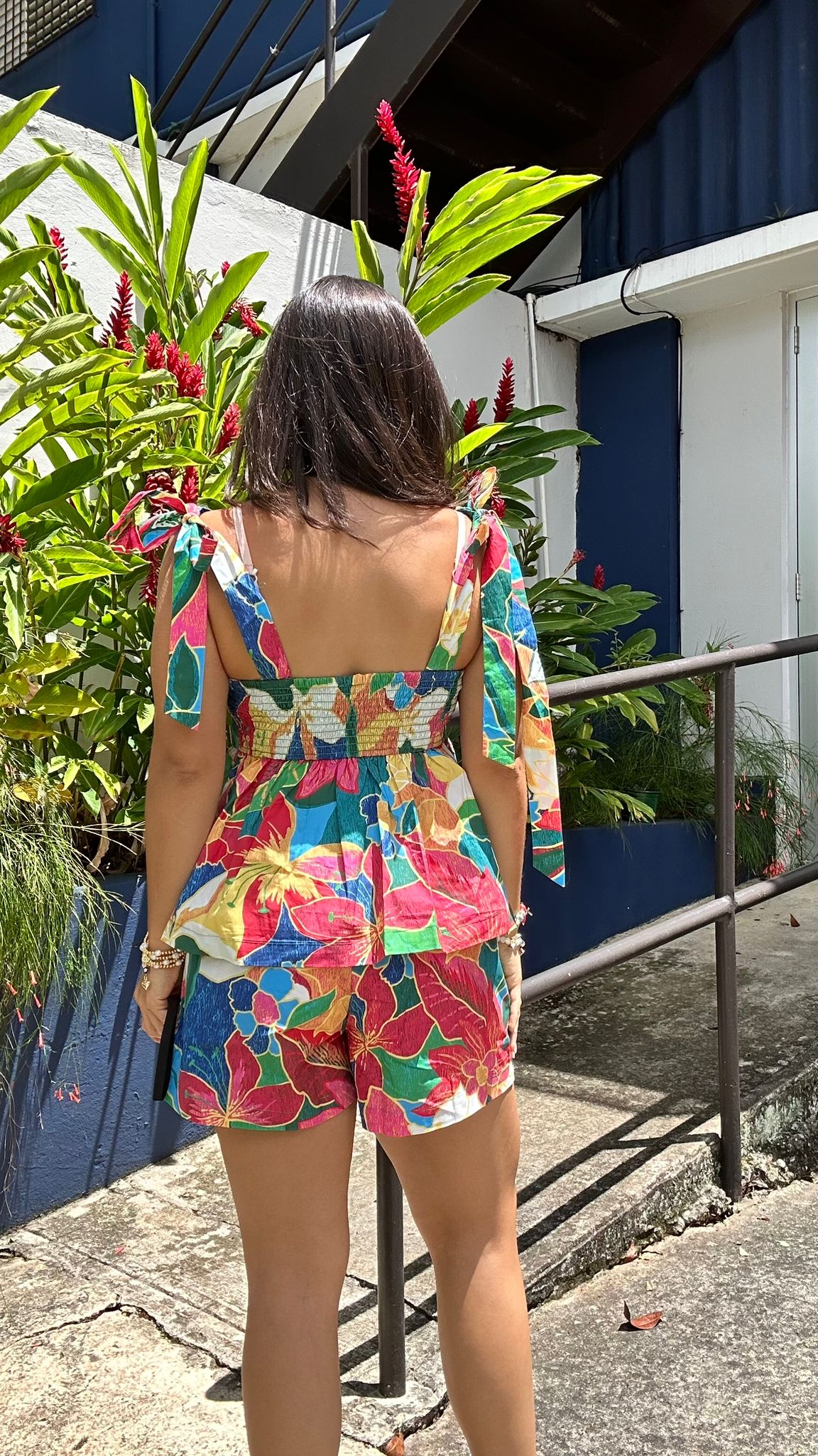Floral Vivid Top