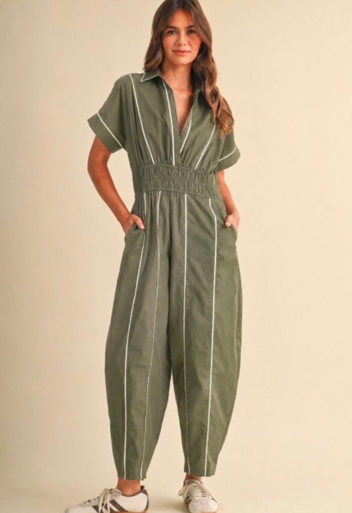 Olive Jumpsuit