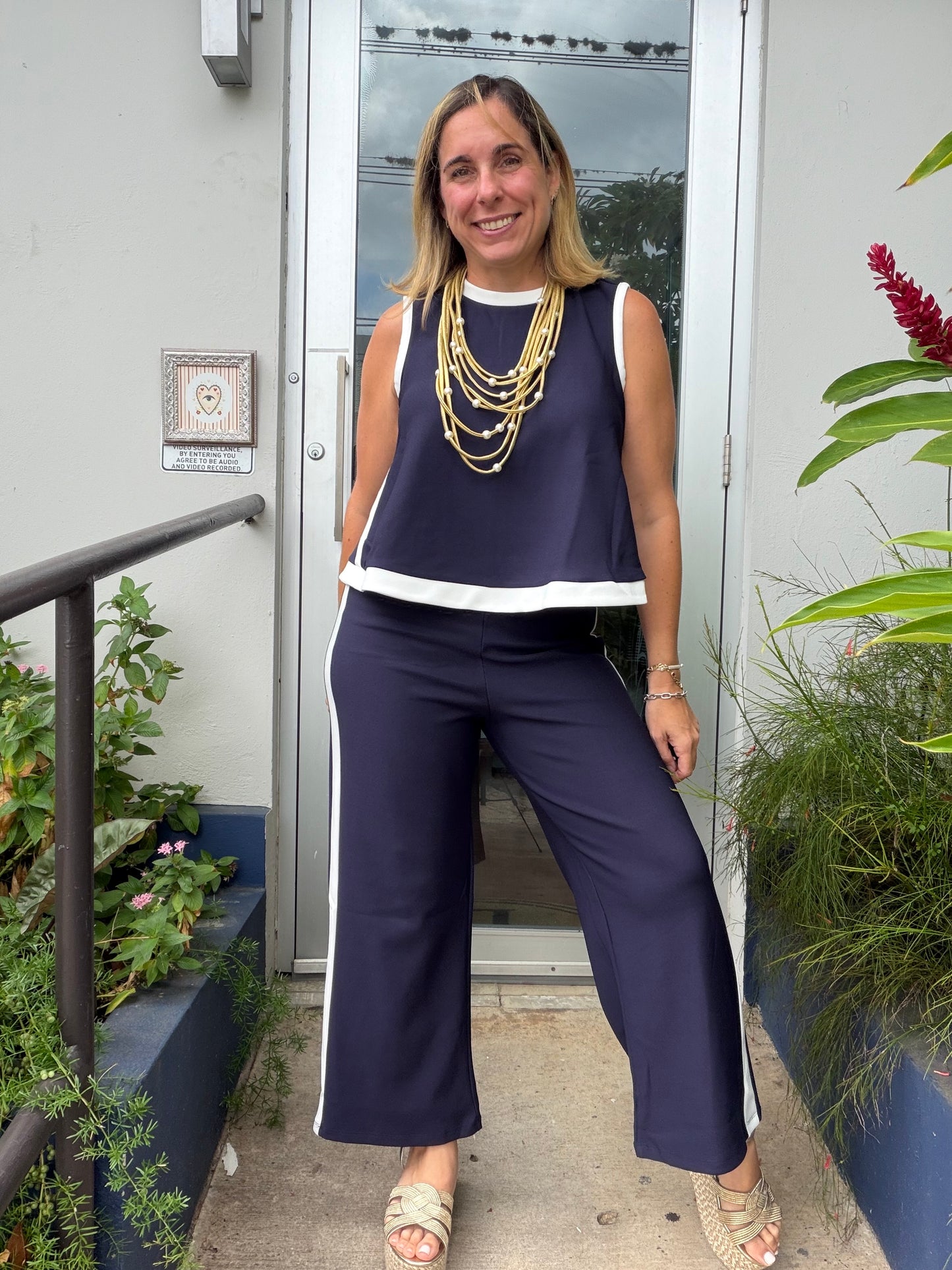 Eloide Navy Bottom