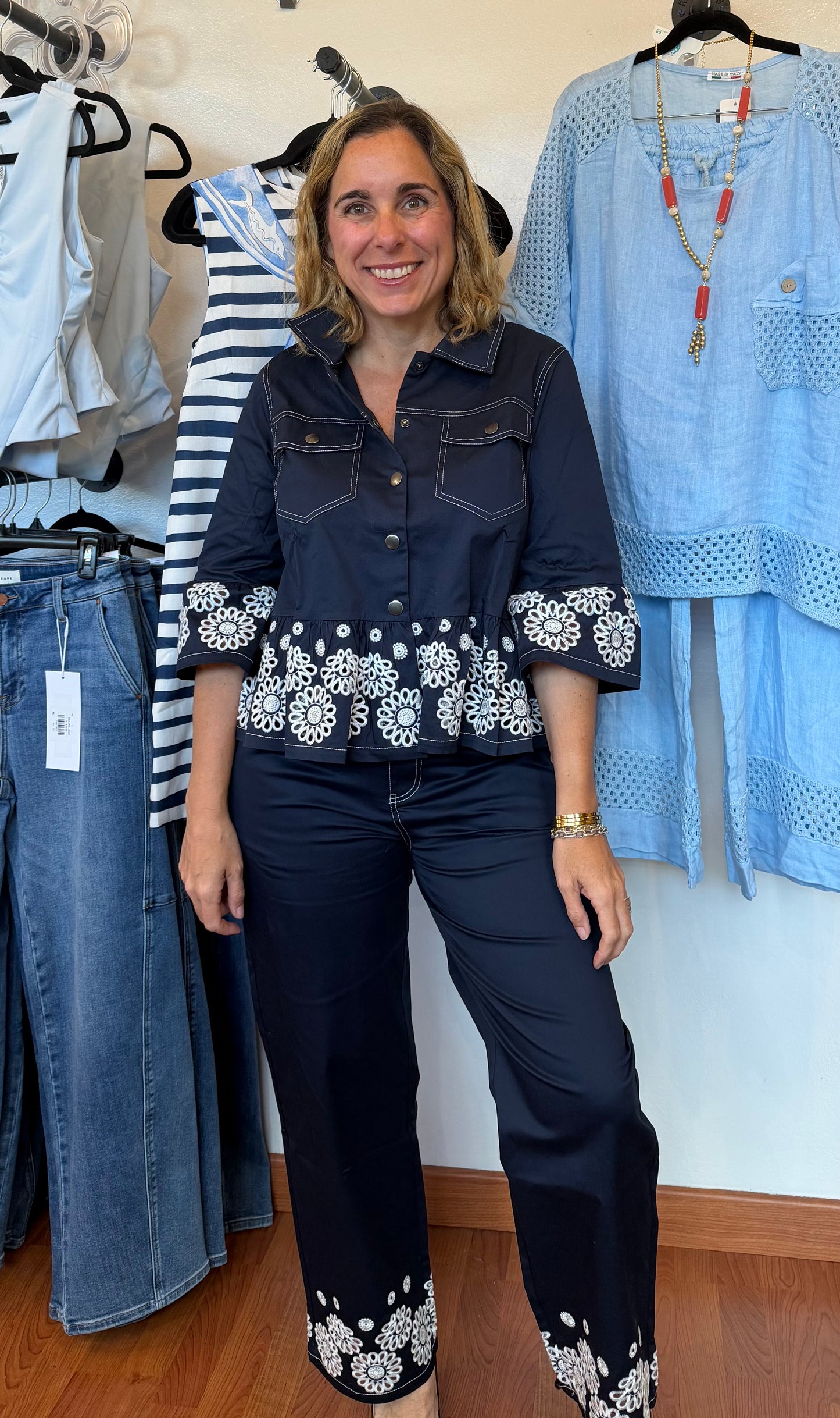 Magda Navy Set
