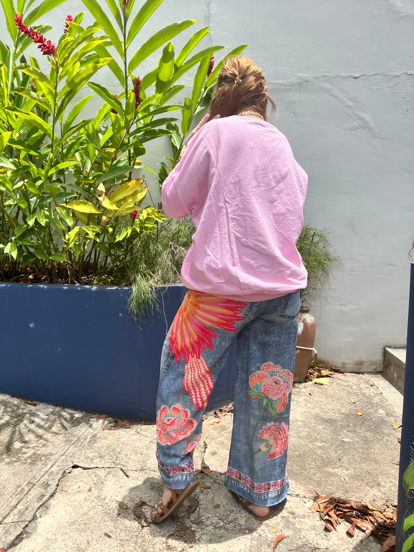 Sweet pink Italy top