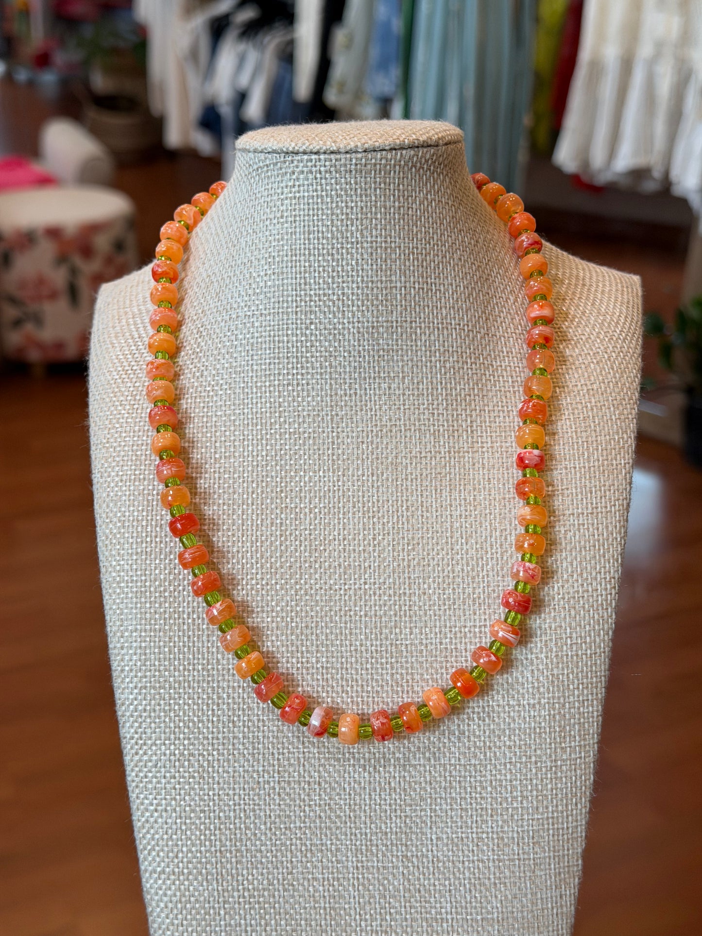 Resin Beads Necklace
