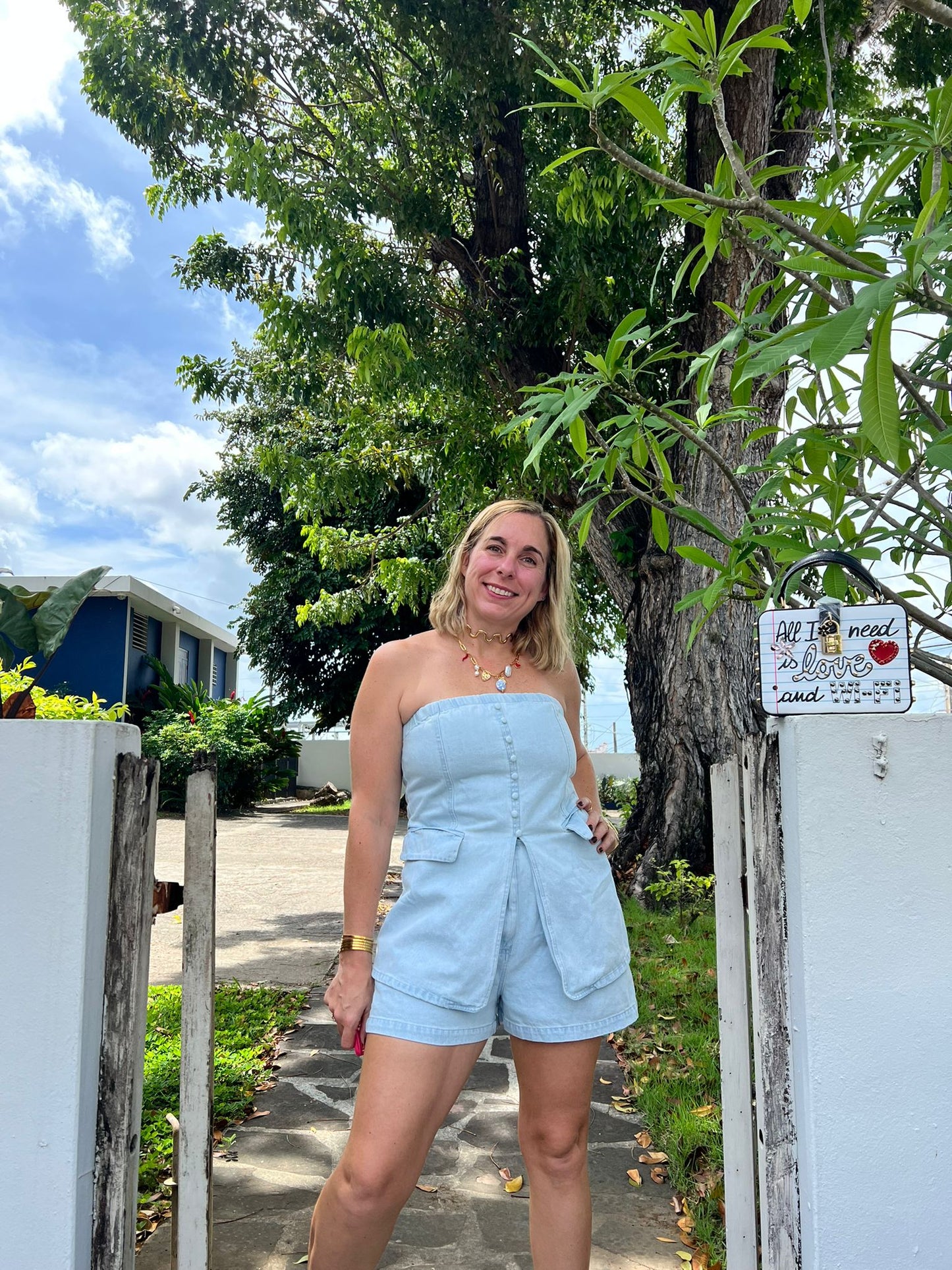 Eva denim set