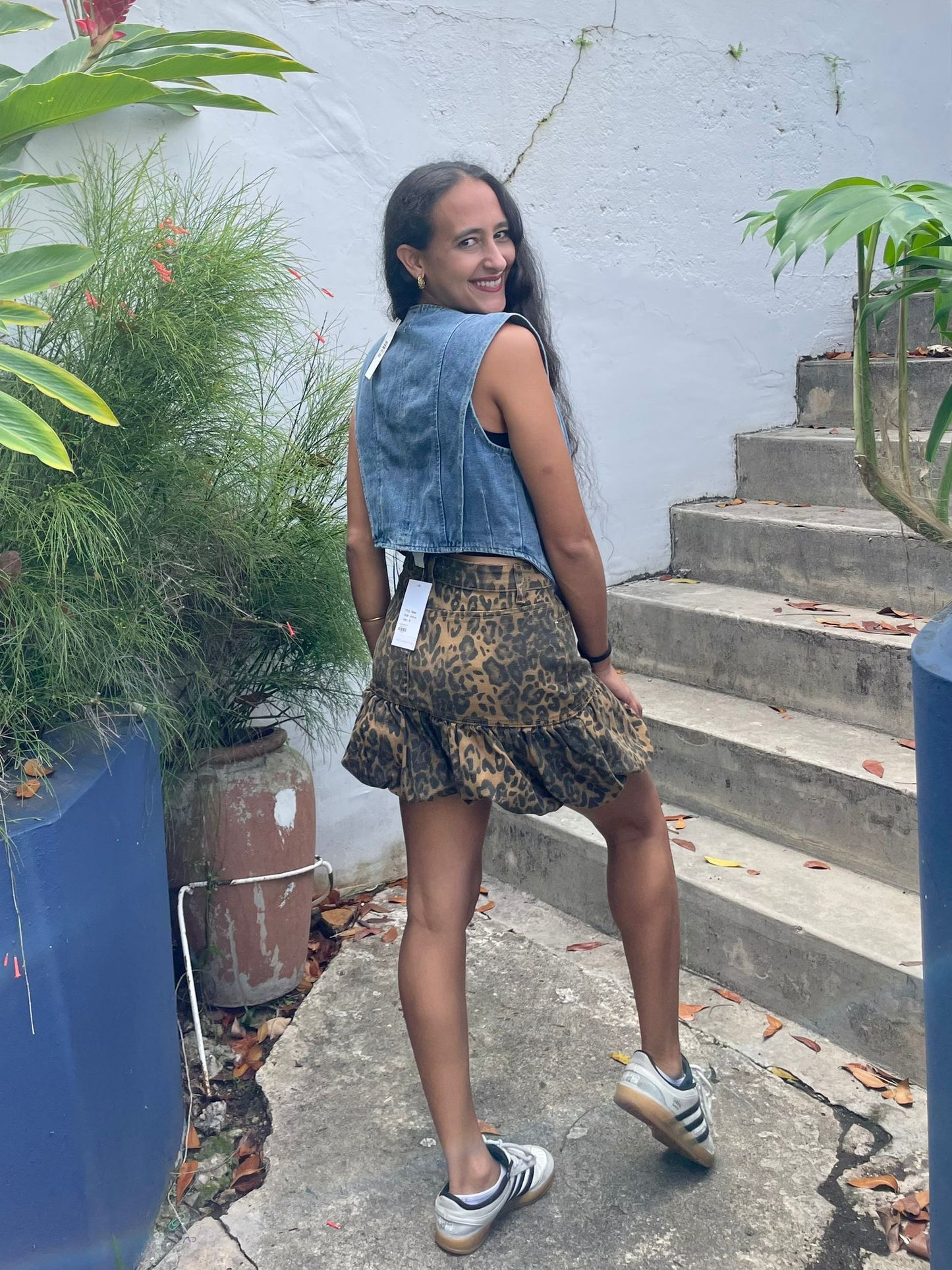 Leo bubble skirt