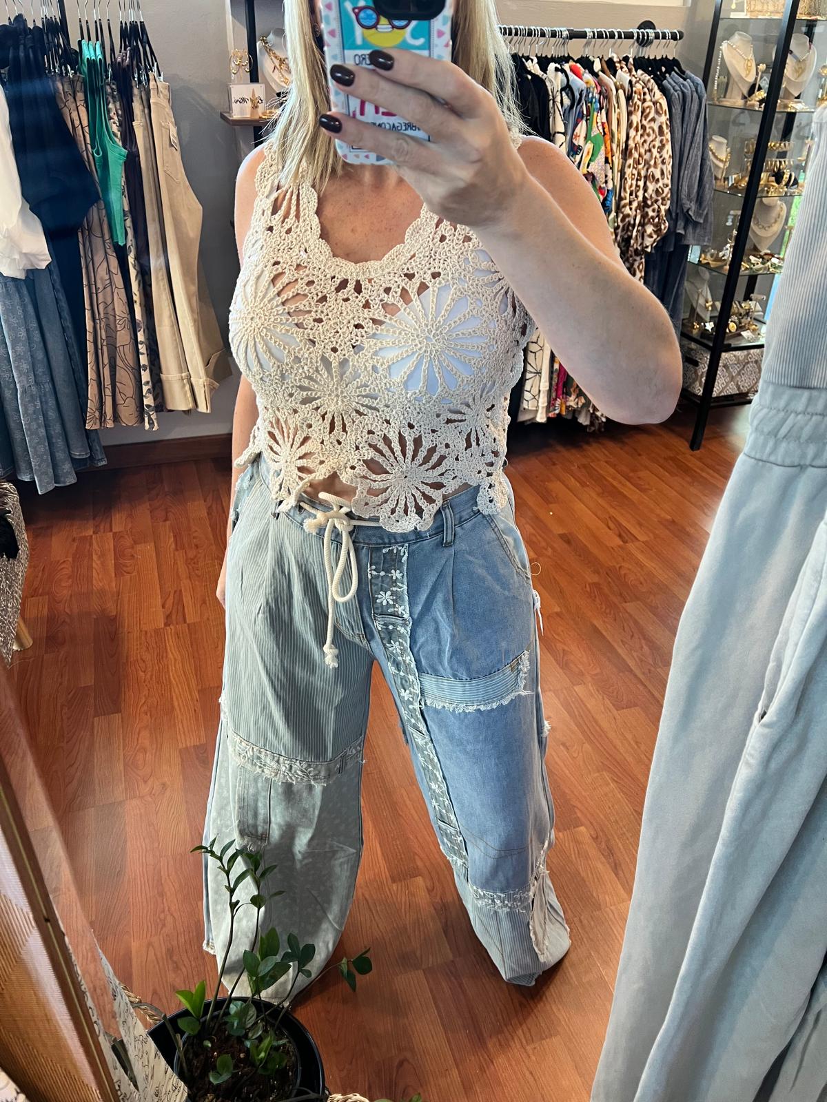 Desi Crochet Top