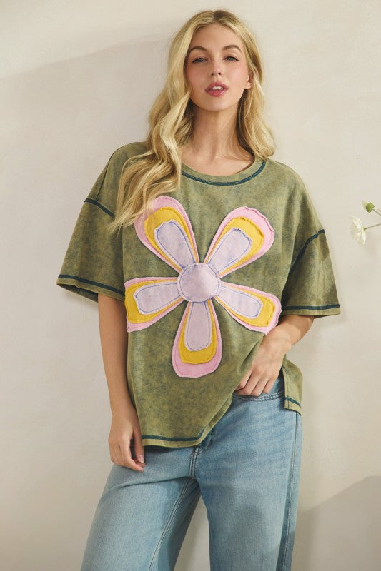 Crafty Flower Blouse