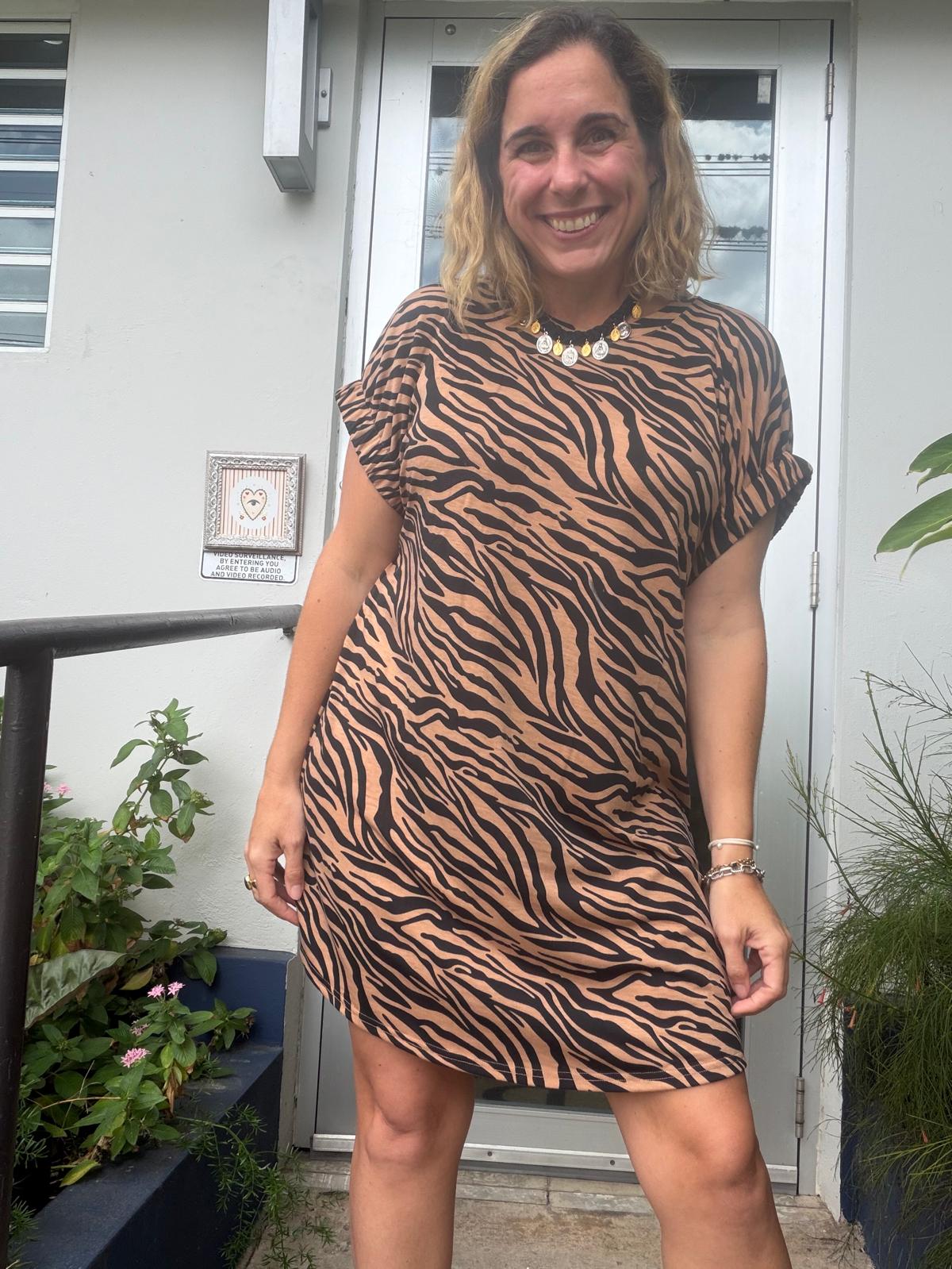 Tiger Mini Dress