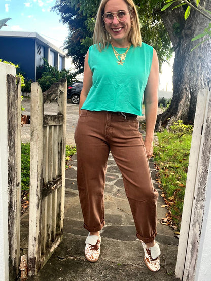 Brown Pants