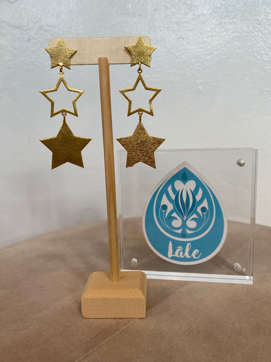 3 Stars Earrings