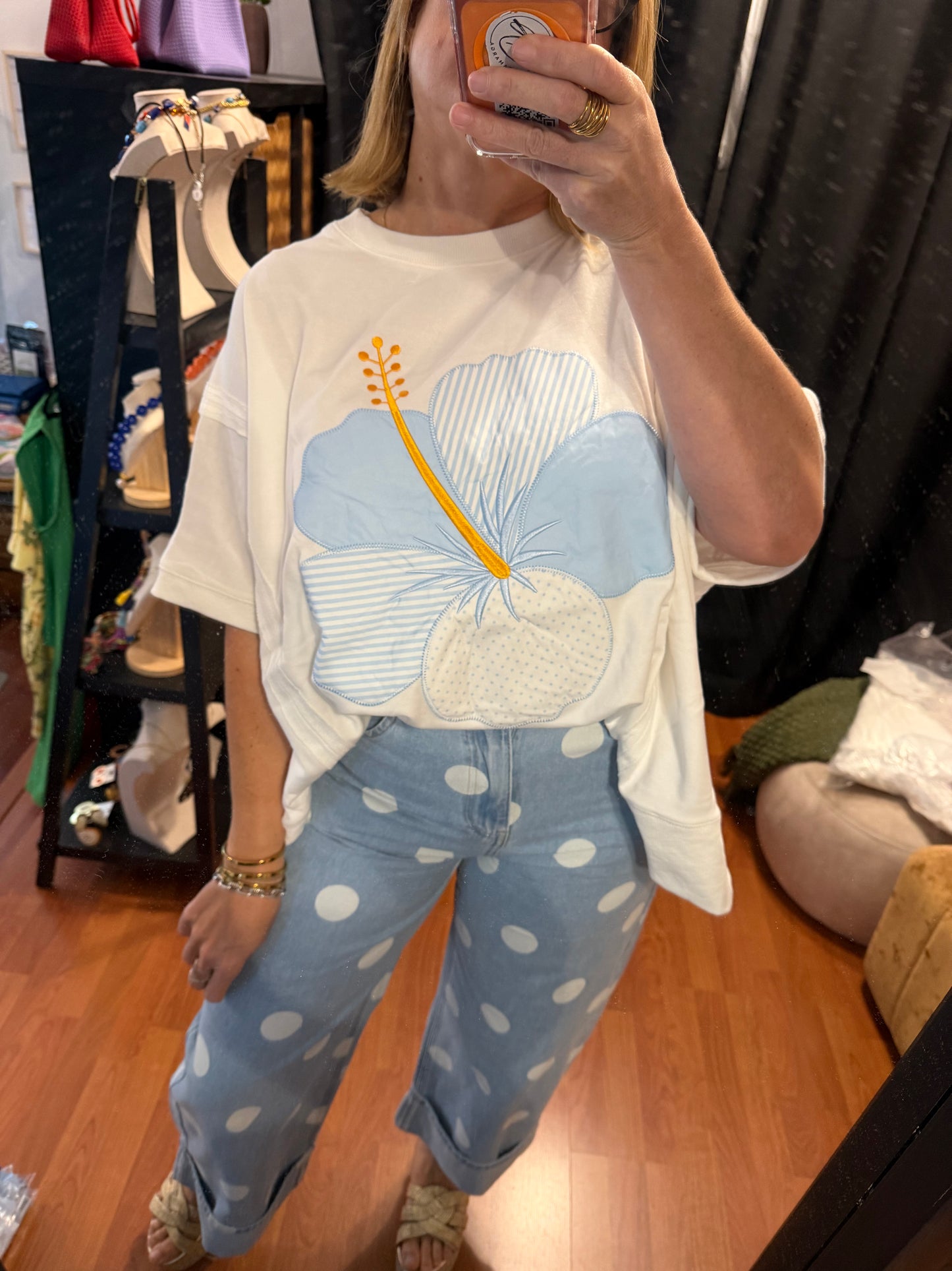 Hibiscus Flower Top