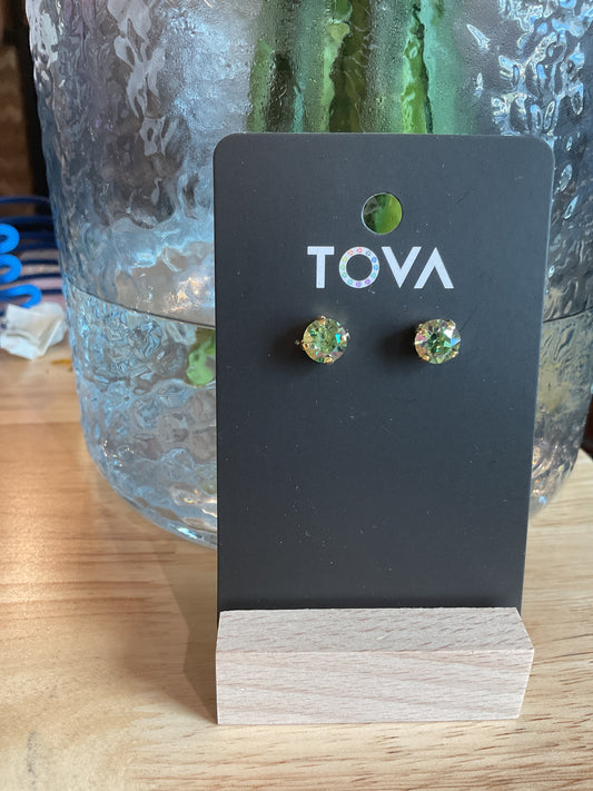 Light Green Earrings E57 TOVA