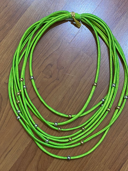 Flecos: Metálicos con beads