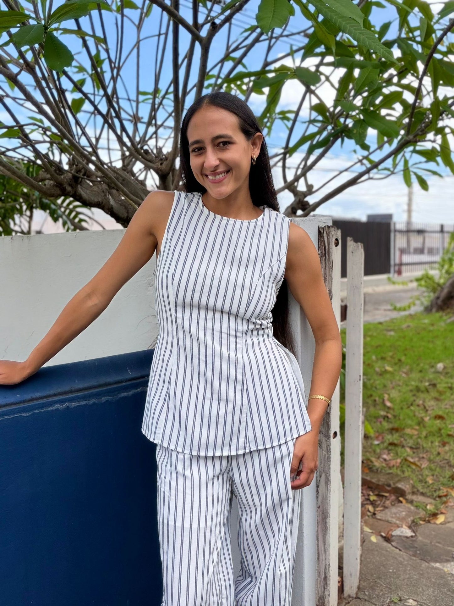 Salty Linen Top