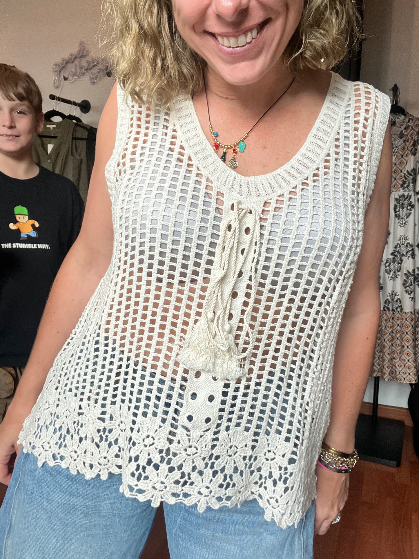 Nory Crochet Top