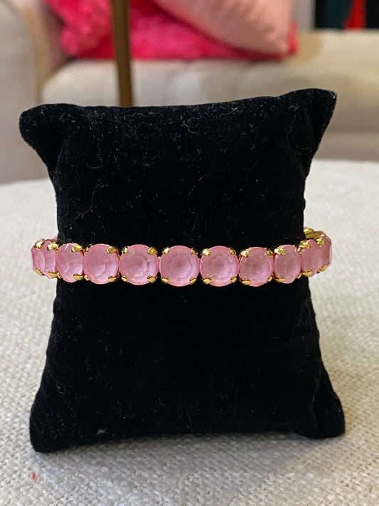 TOVA Oakland Stretch Bracelet Petal Pink