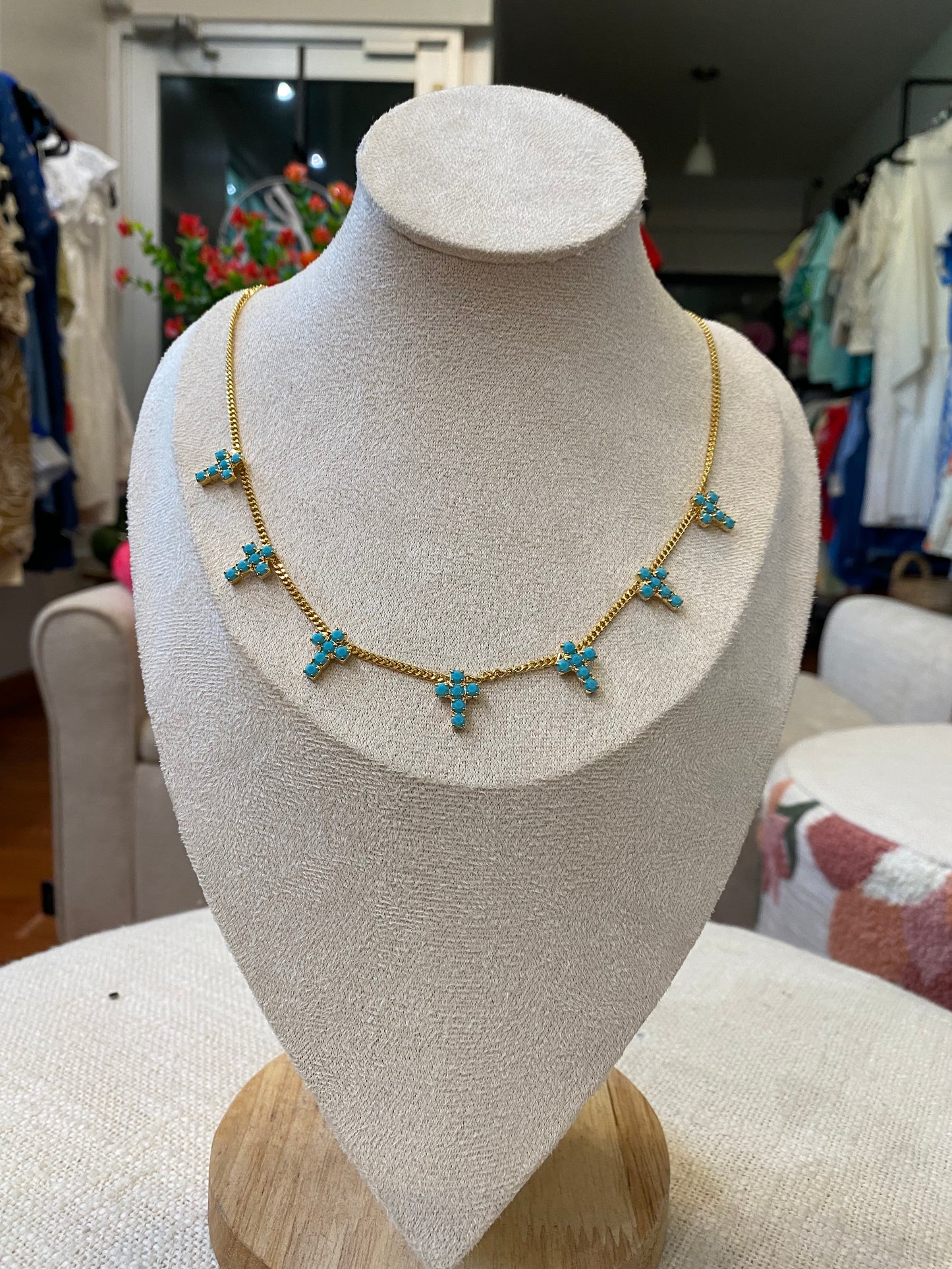 TOVA Multi Cross turquoise