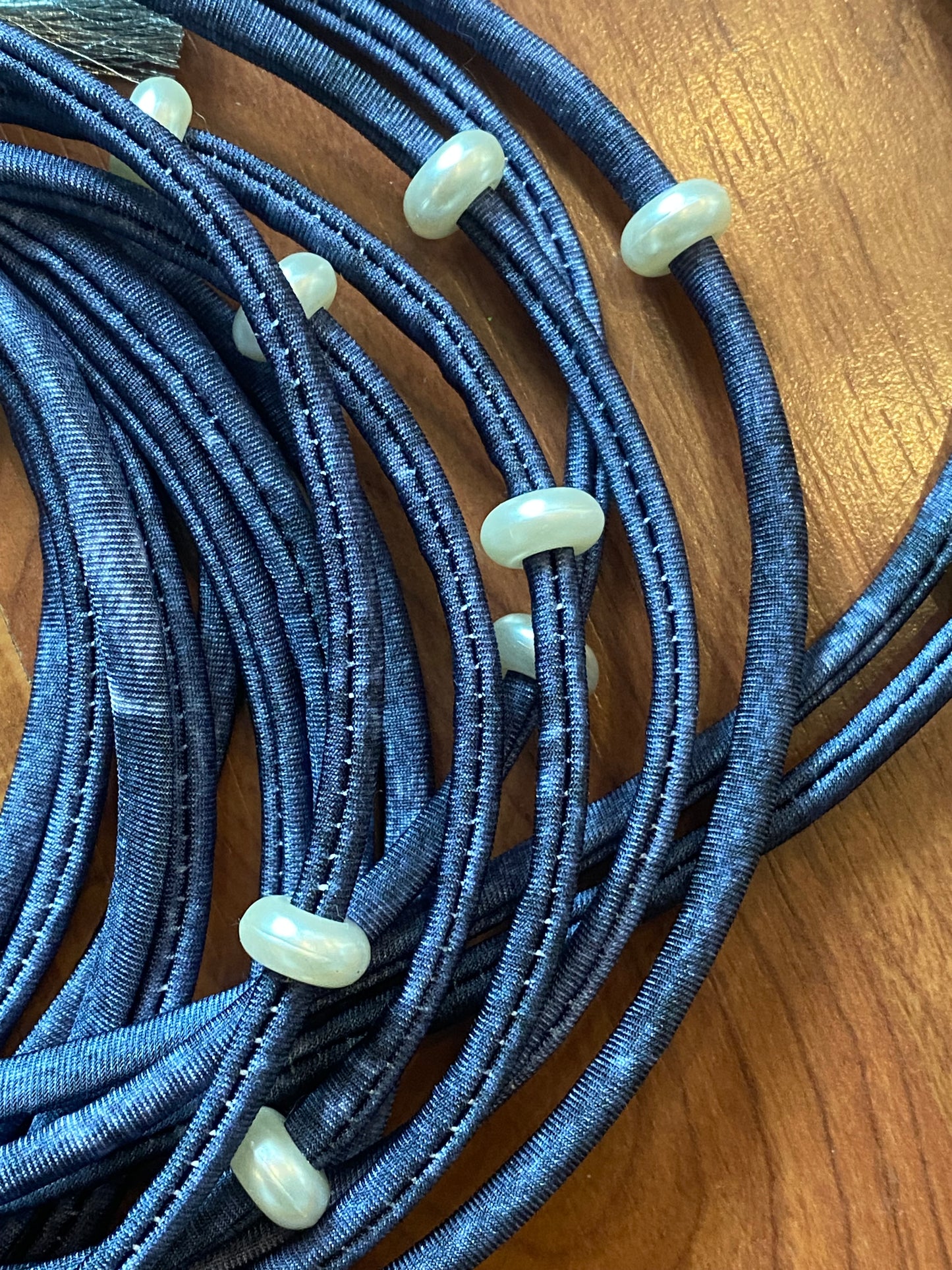 Flecos Demin Beaded 8 vueltas