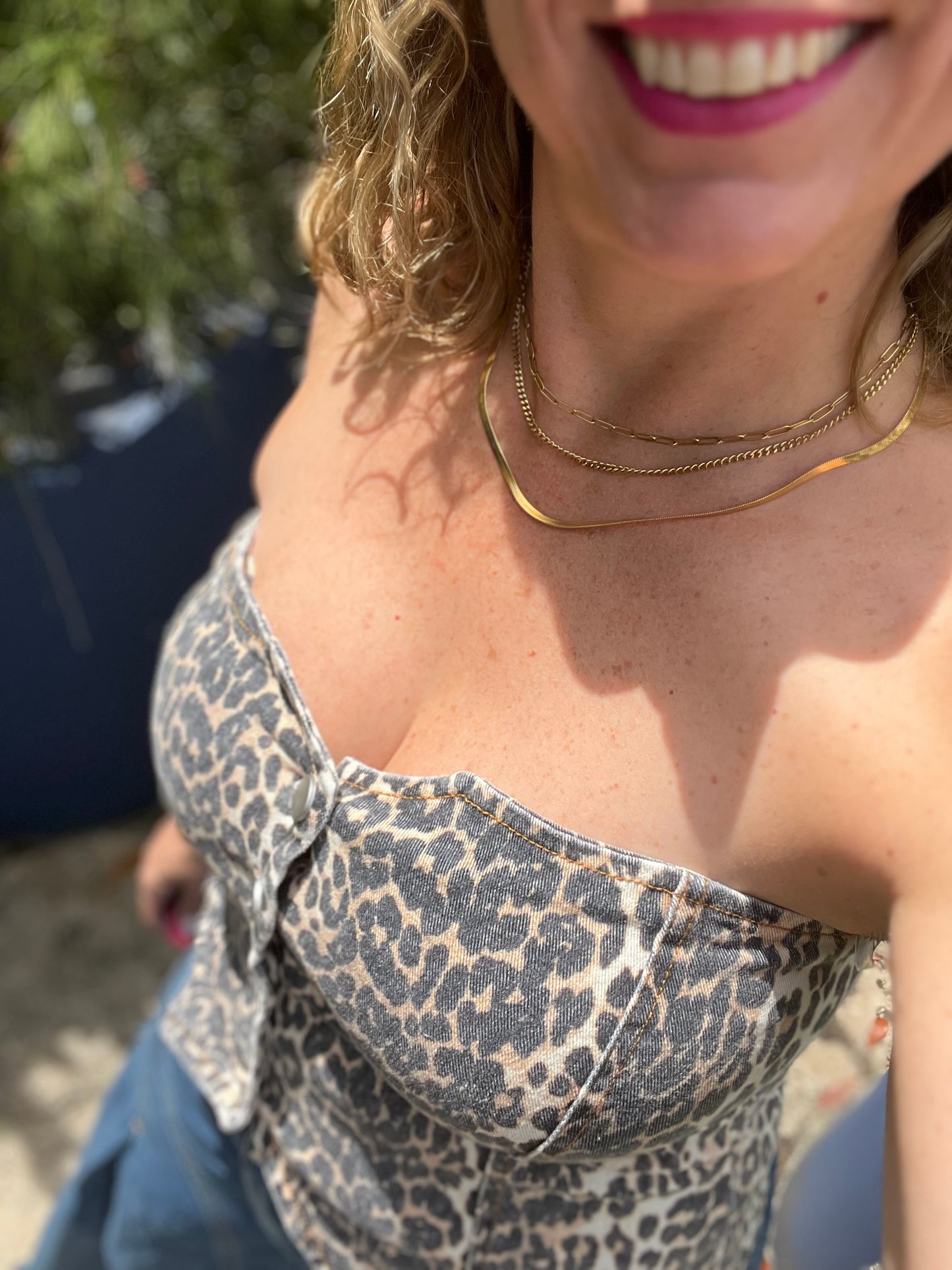 Leo tube top