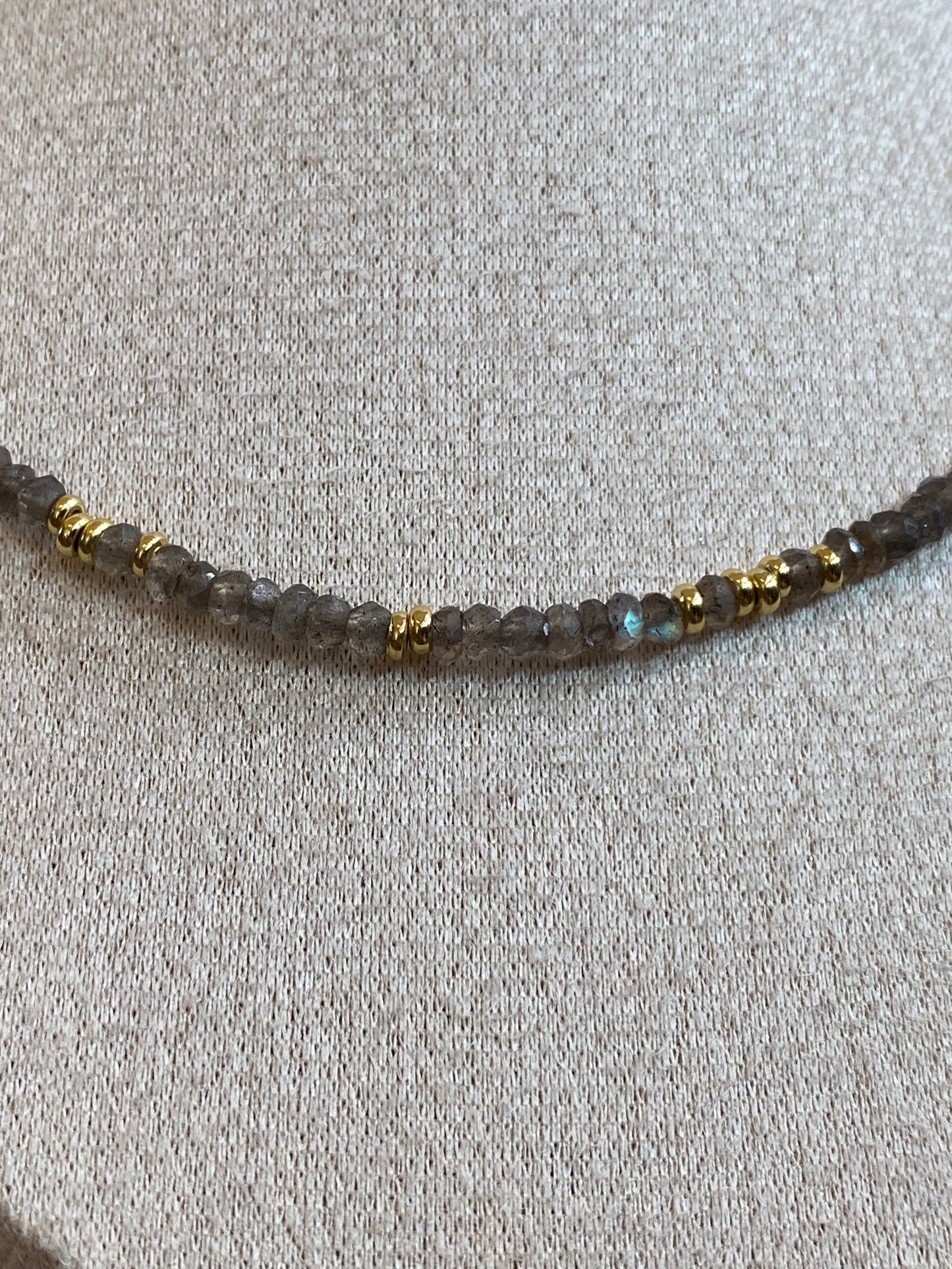 Indigo- Ines Labradorite Necklace