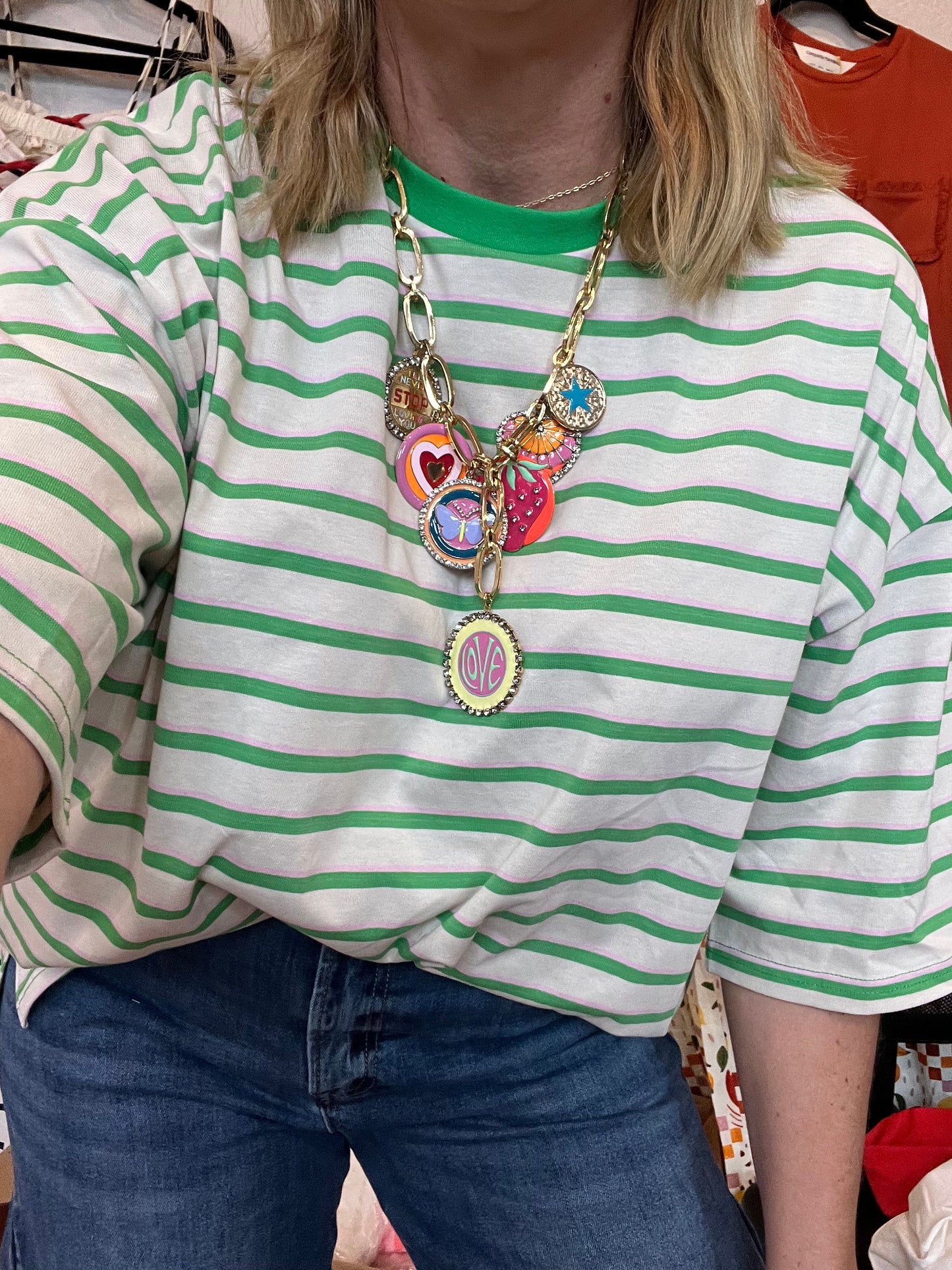 Slime Oversized Top
