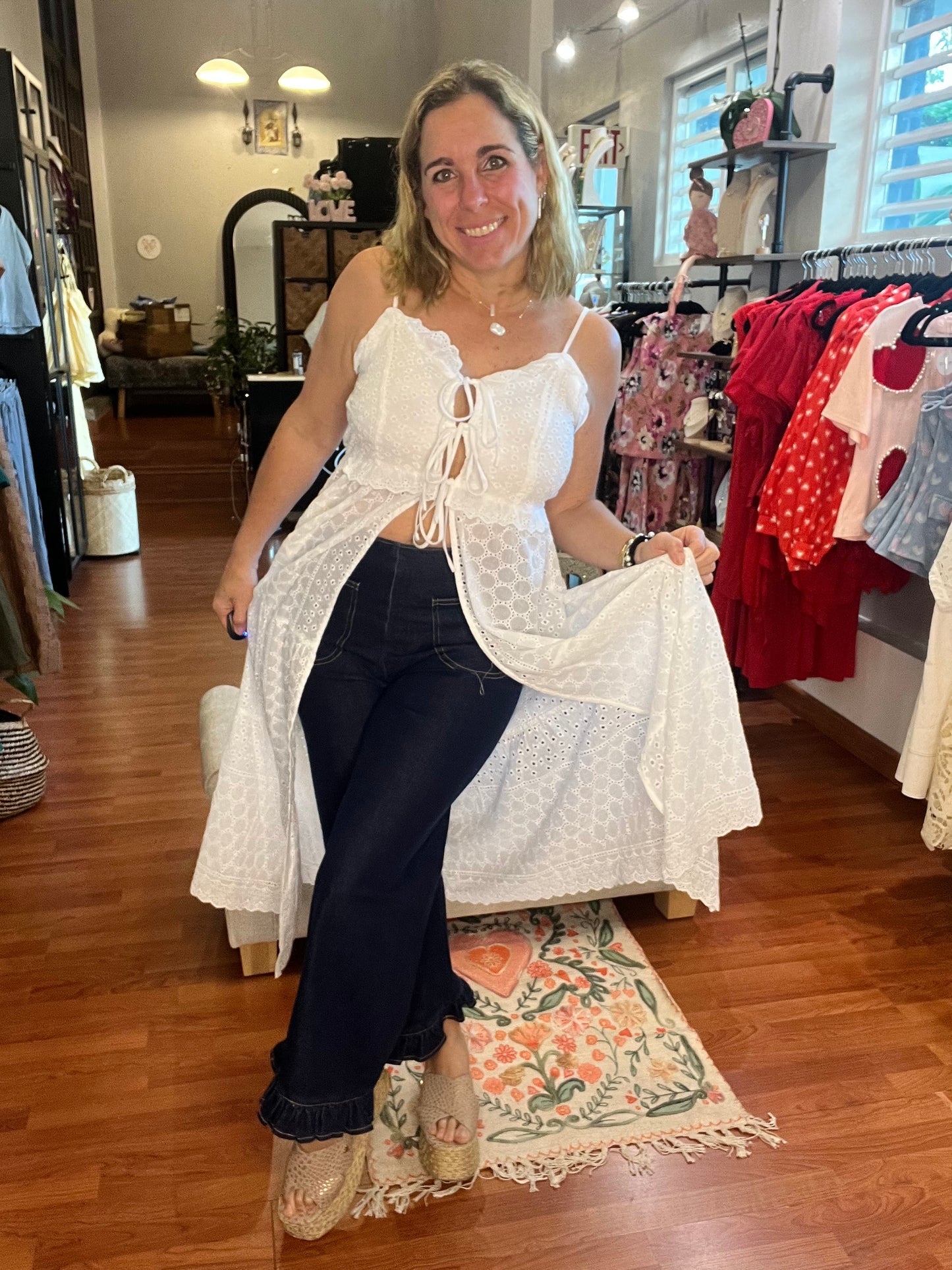 Off white Mirella top