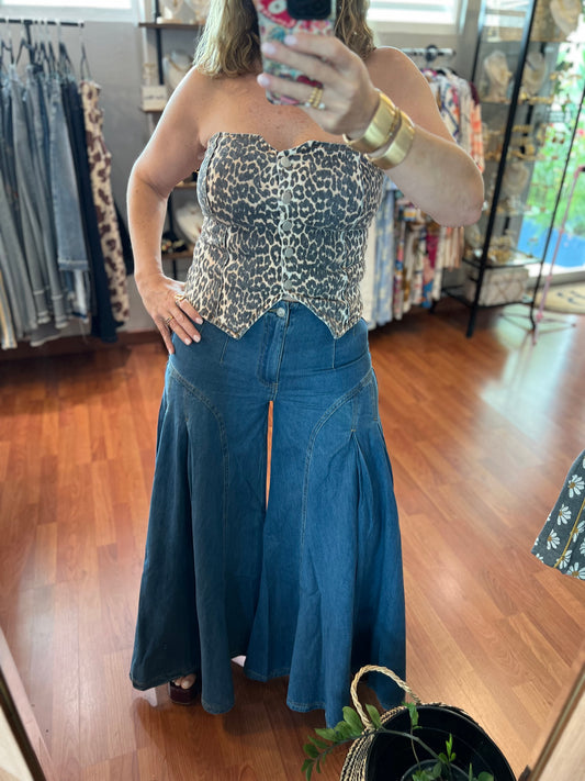 Leo tube top