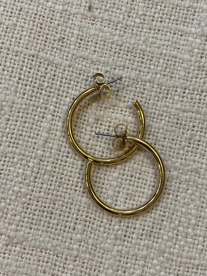 TOVA Chloe Hoops Gold