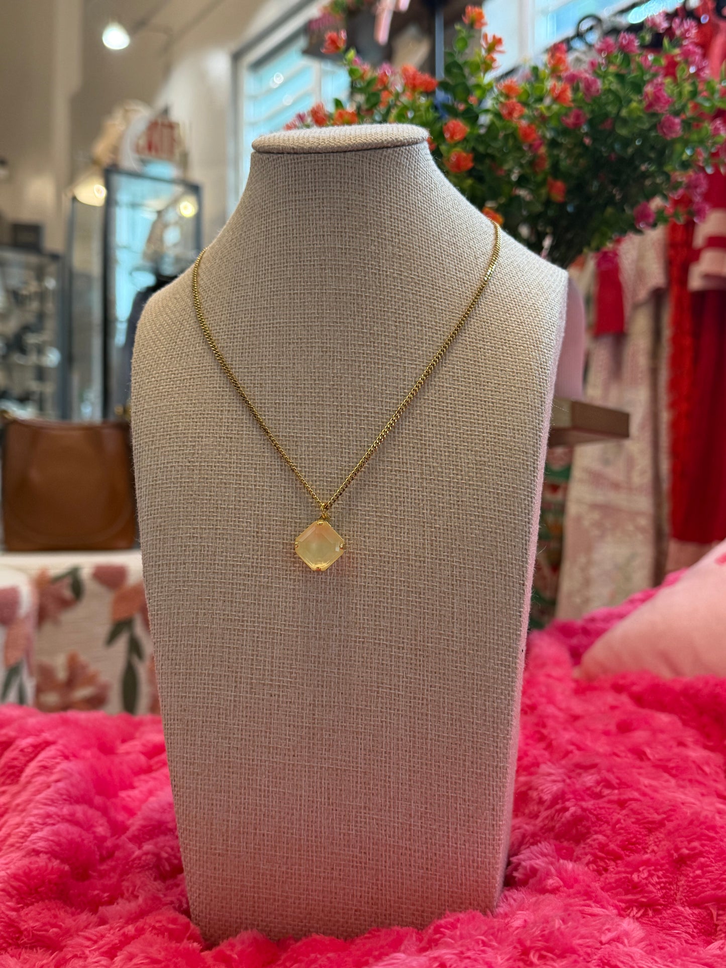 TOVA Nikki Necklace in Ultra Chiffon
