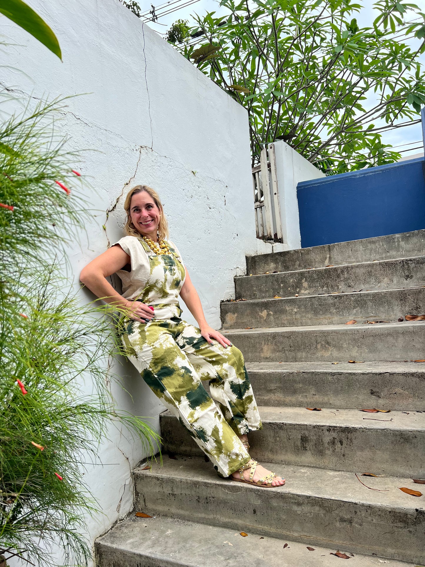 Green dream jumpsuit