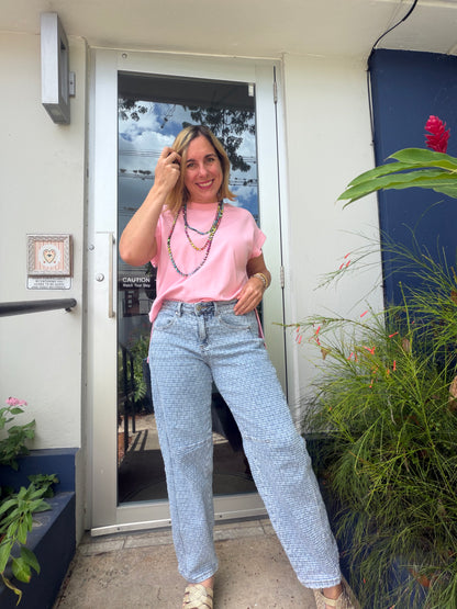Baby Pink Top